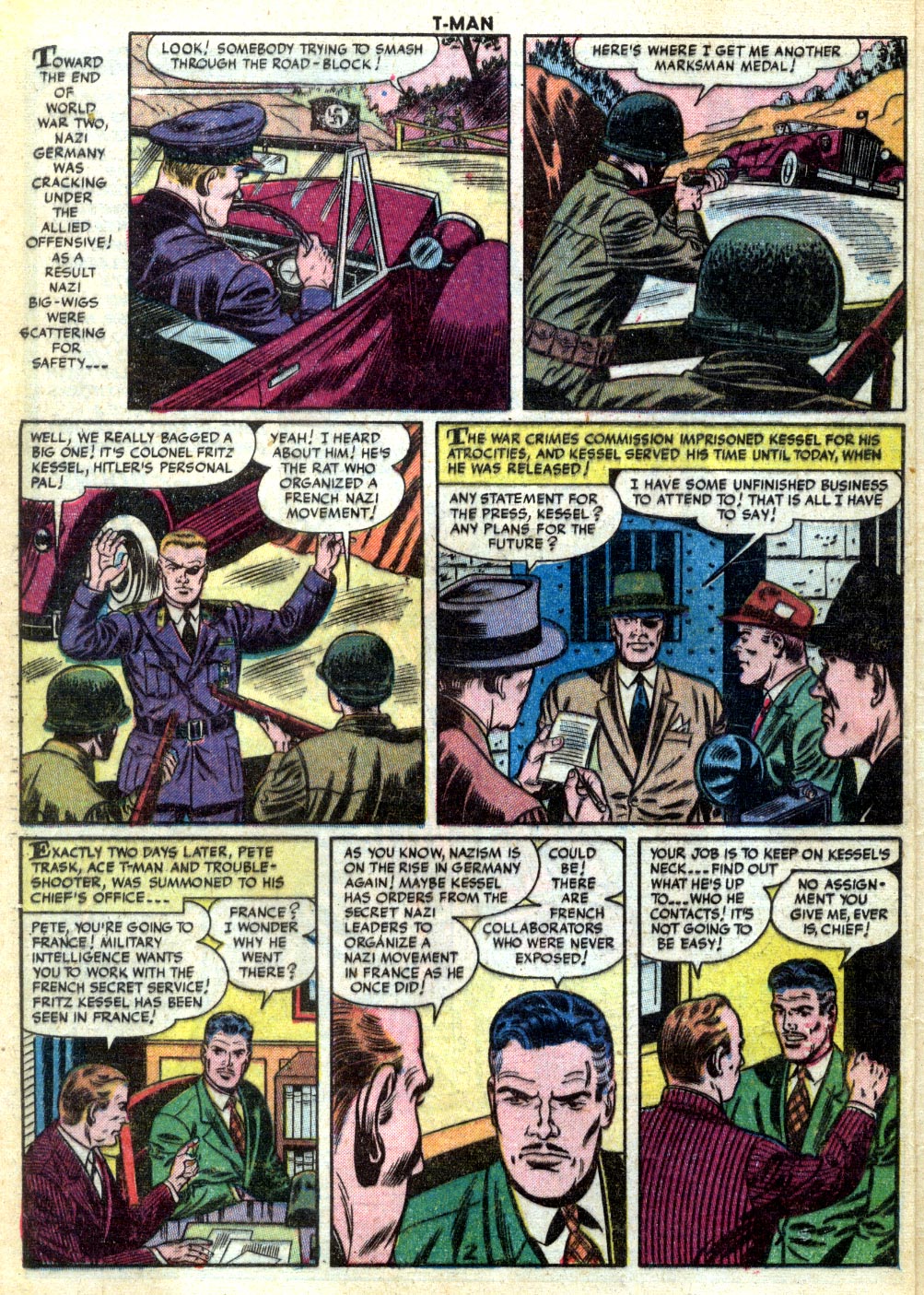 Read online T-Man: World Wide Trouble Shooter comic -  Issue #15 - 4