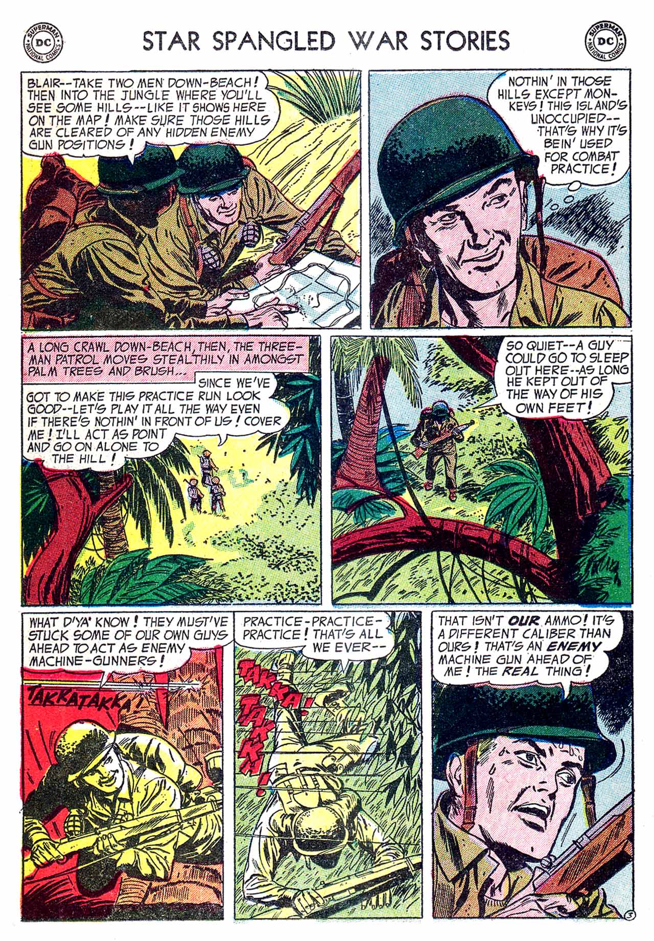 Read online Star Spangled War Stories (1952) comic -  Issue #25 - 14