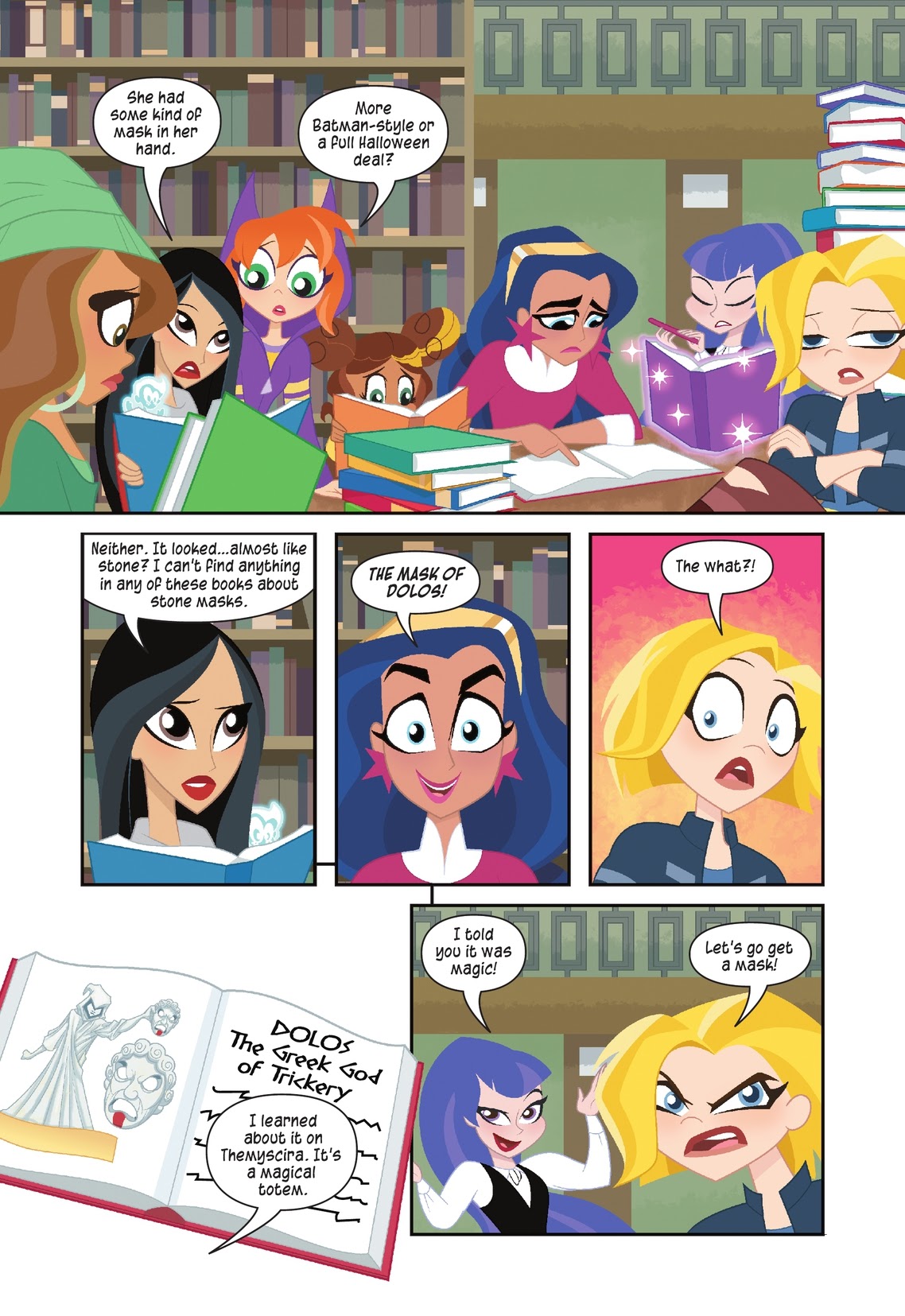 Read online DC Super Hero Girls: Ghosting comic -  Issue # TPB (Part 2) - 6