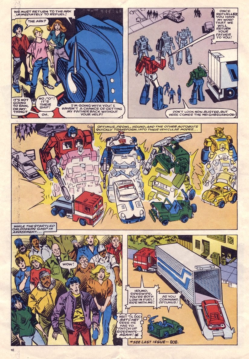 Read online The Transformers (UK) comic -  Issue #5 - 7