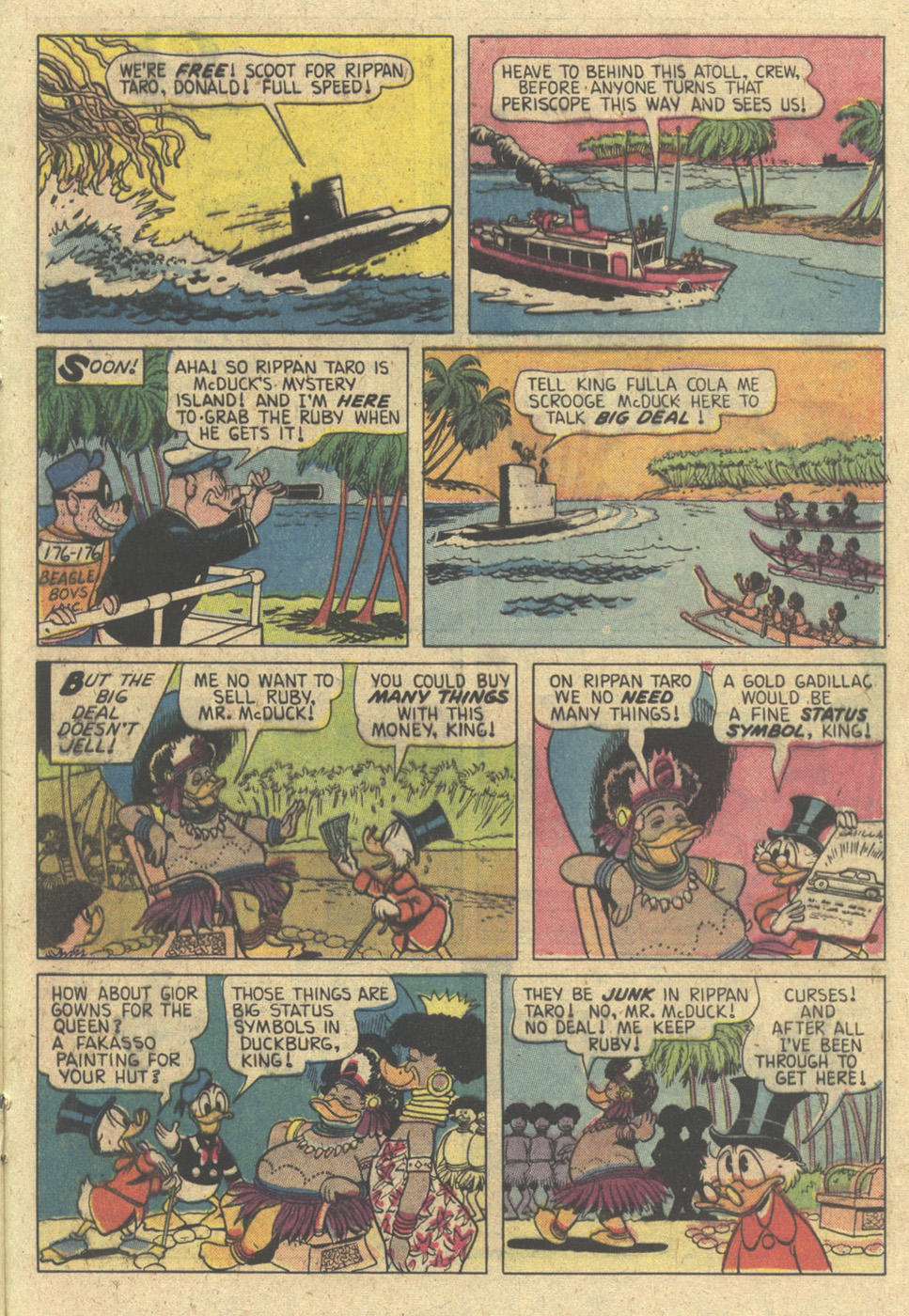 Read online Uncle Scrooge (1953) comic -  Issue #174 - 21