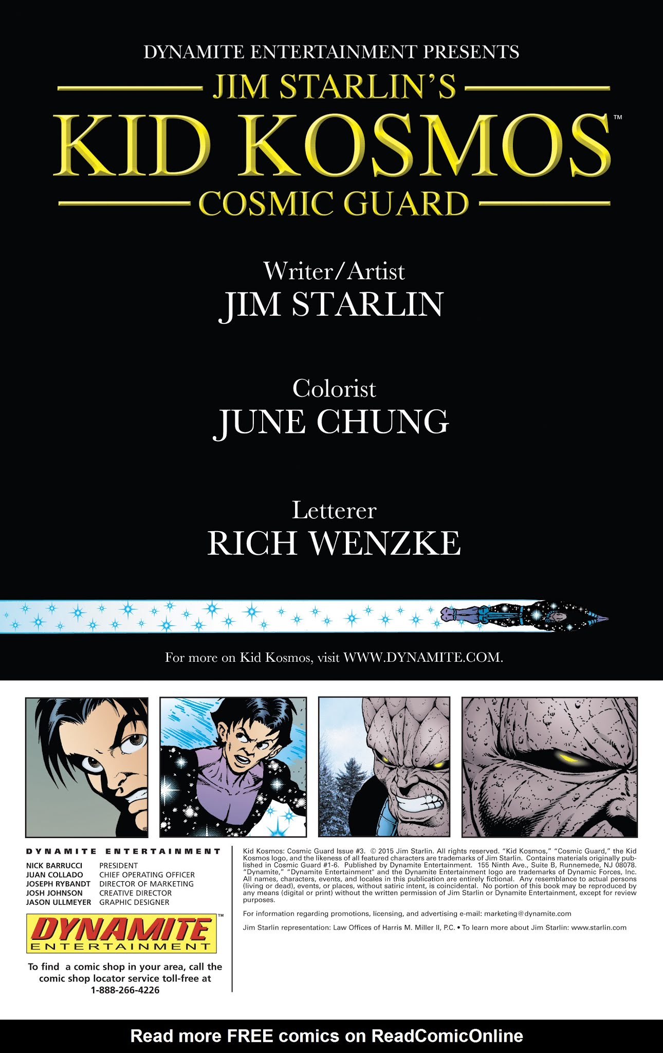 Read online Kid Kosmos comic -  Issue #3 - 2