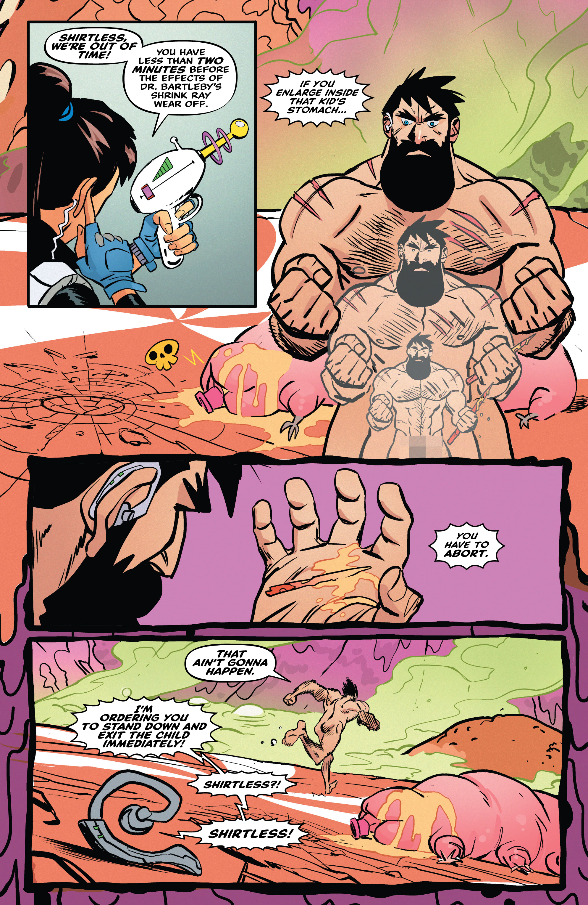 Read online Shirtless Bear-Fighter! 2 comic -  Issue #1 - 14