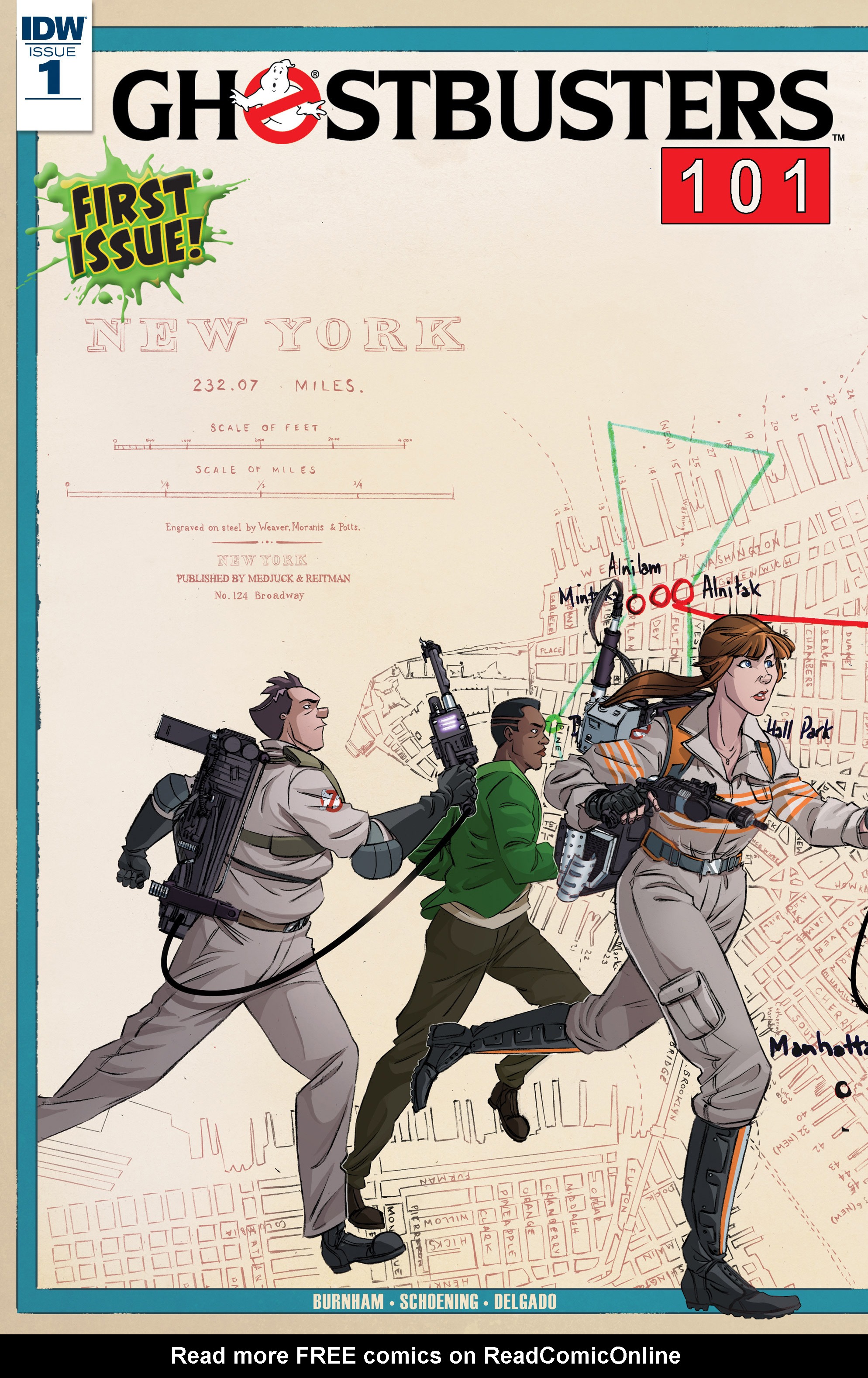Read online Ghostbusters 101 comic -  Issue #1 - 1