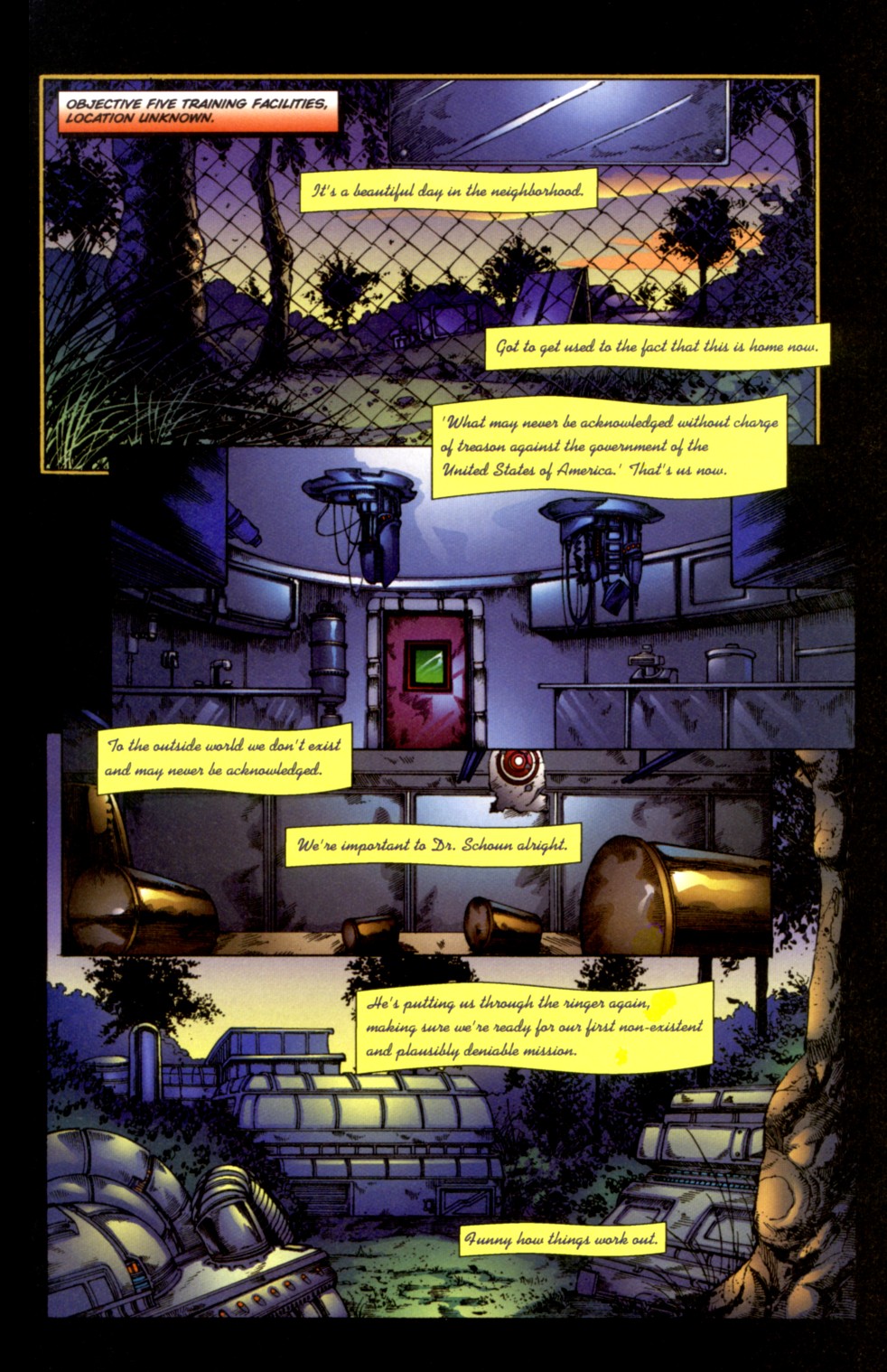 Read online Objective Five comic -  Issue #5 - 3