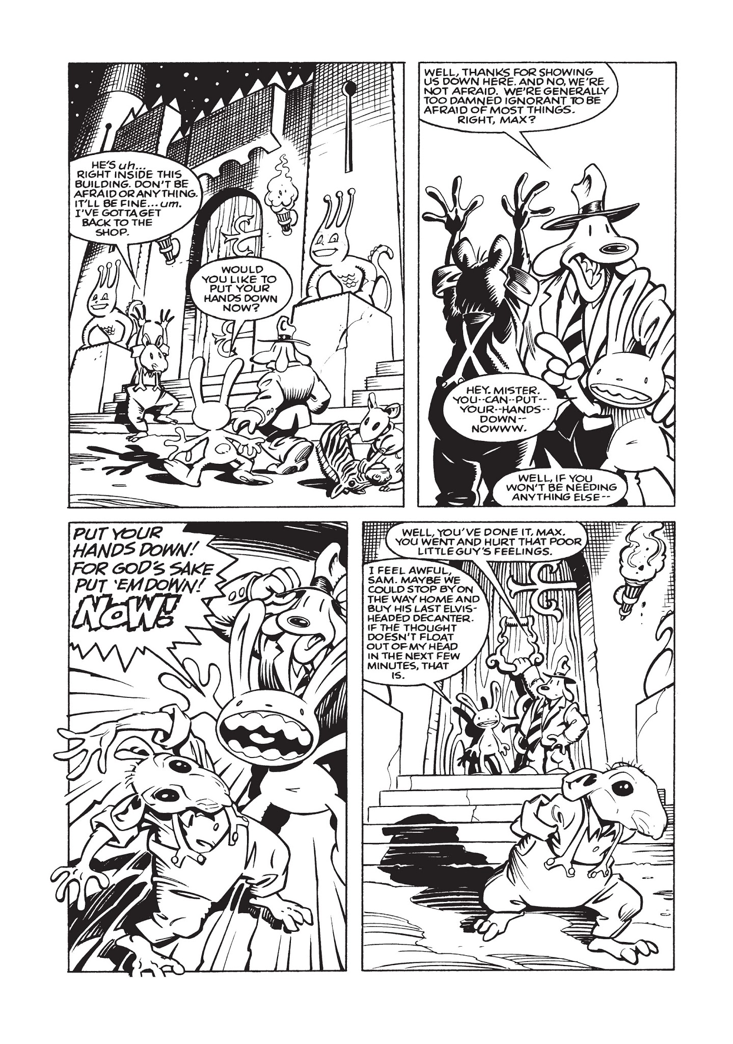 Read online Sam & Max Surfin' The Highway comic -  Issue # TPB - 102