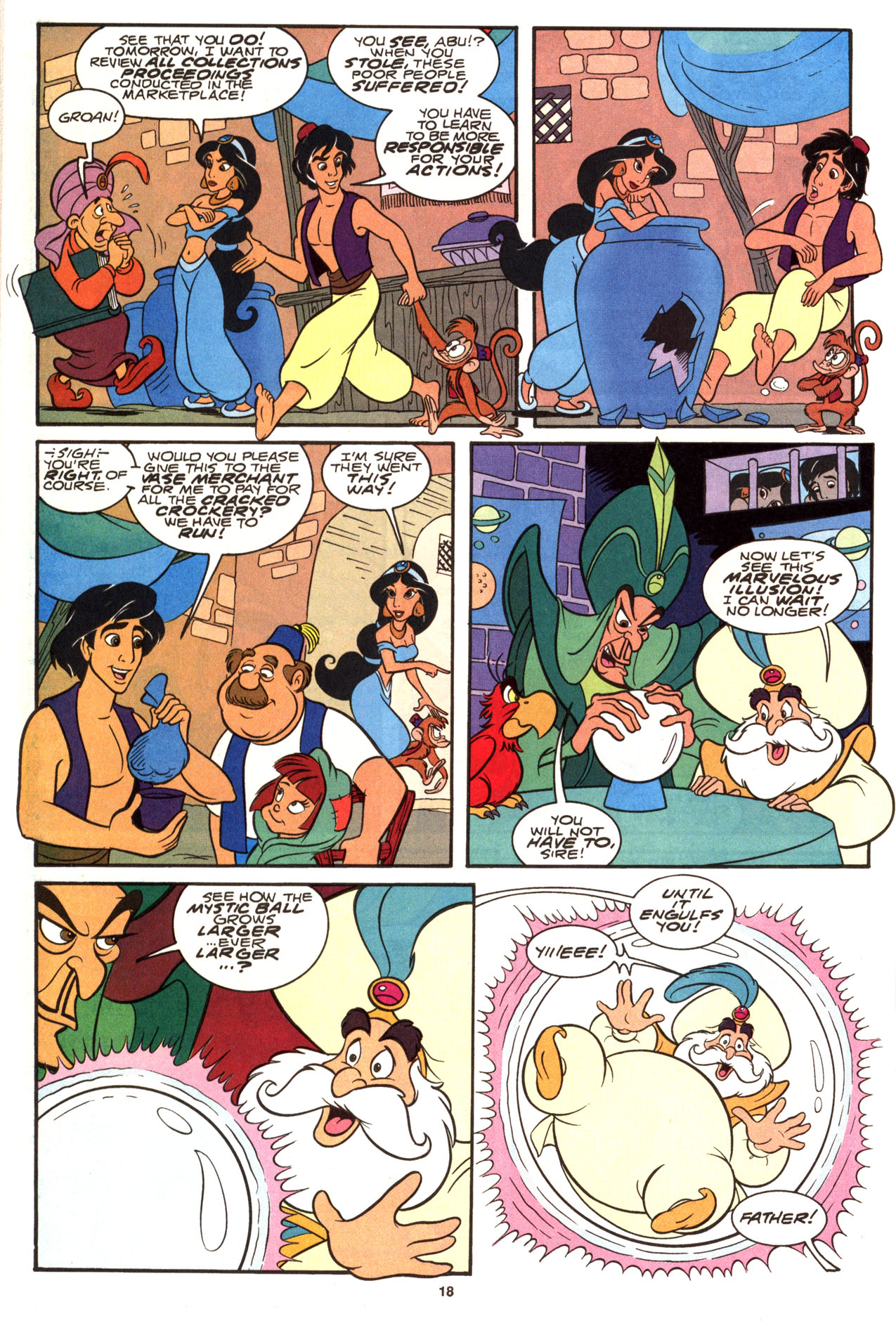 Read online The Return of Disney's Aladdin comic -  Issue #2 - 23