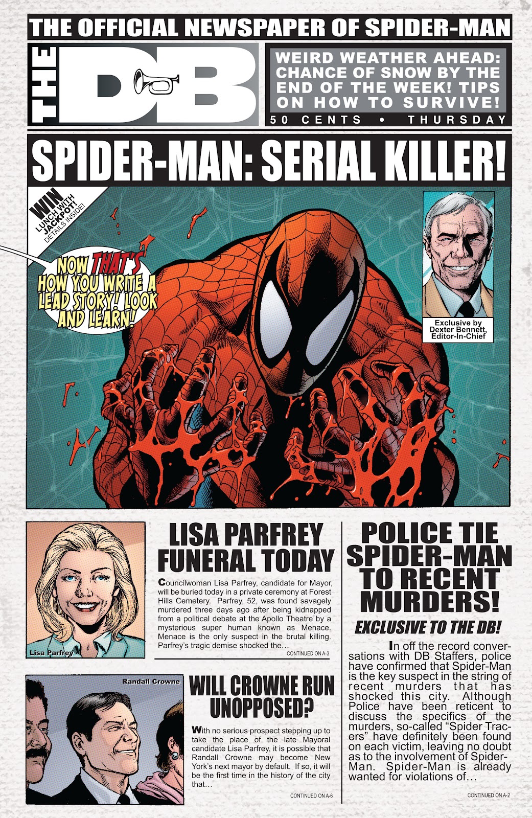 The Amazing Spider-Man (1963) issue 552 - Page 3