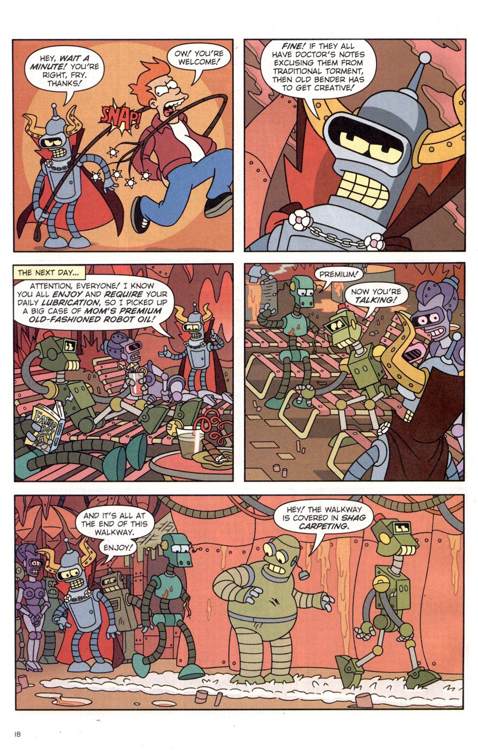 Read online Futurama Comics comic -  Issue #13 - 19
