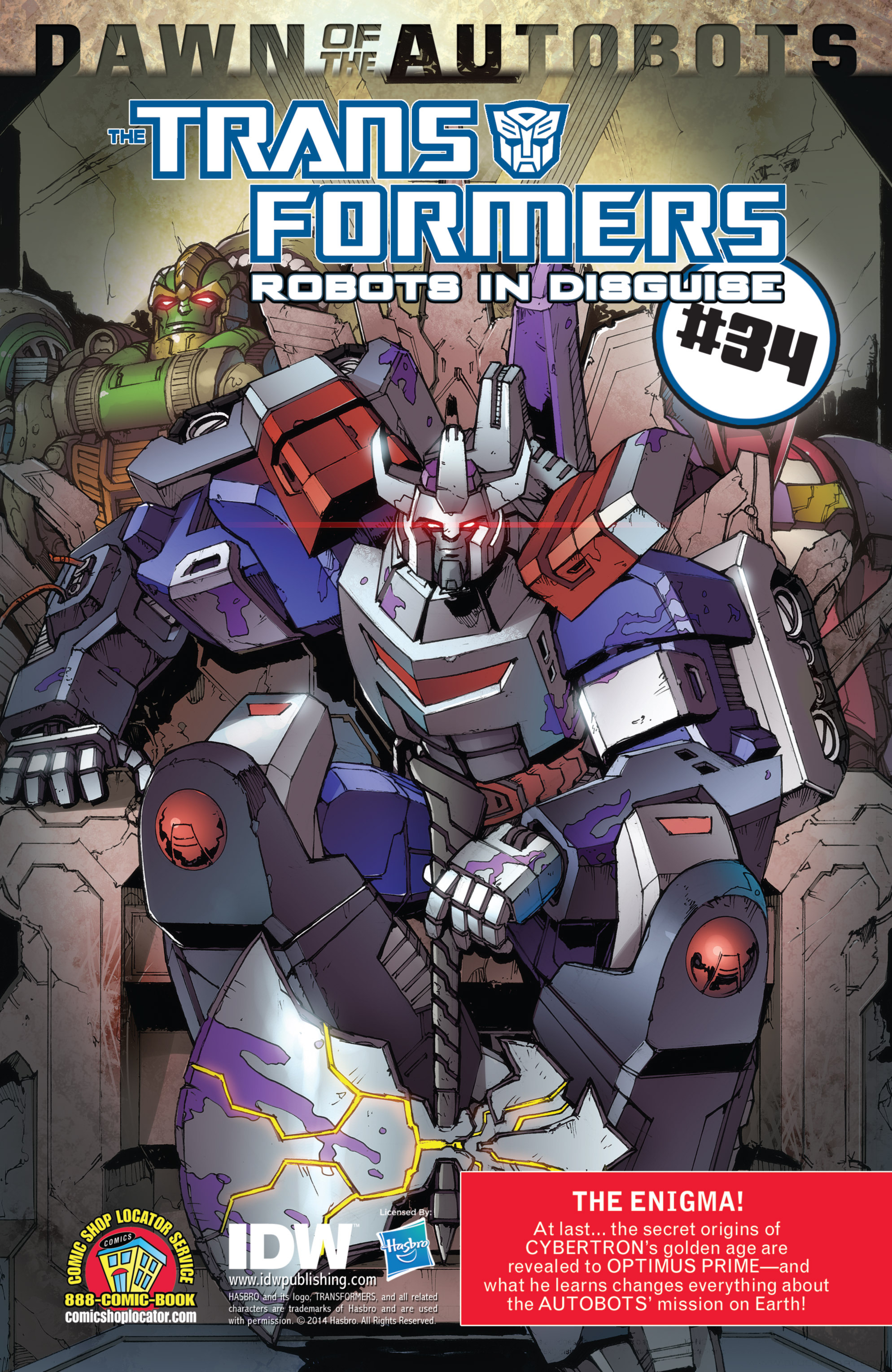 Read online Transformers: Robots In Disguise (2012) comic -  Issue #33 - 26