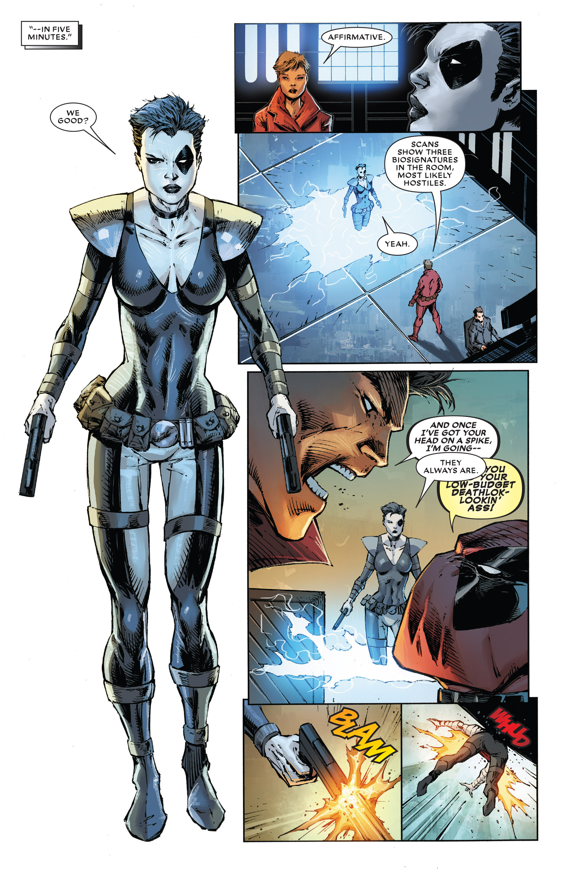Read online Deadpool: Bad Blood comic -  Issue # Full - 75