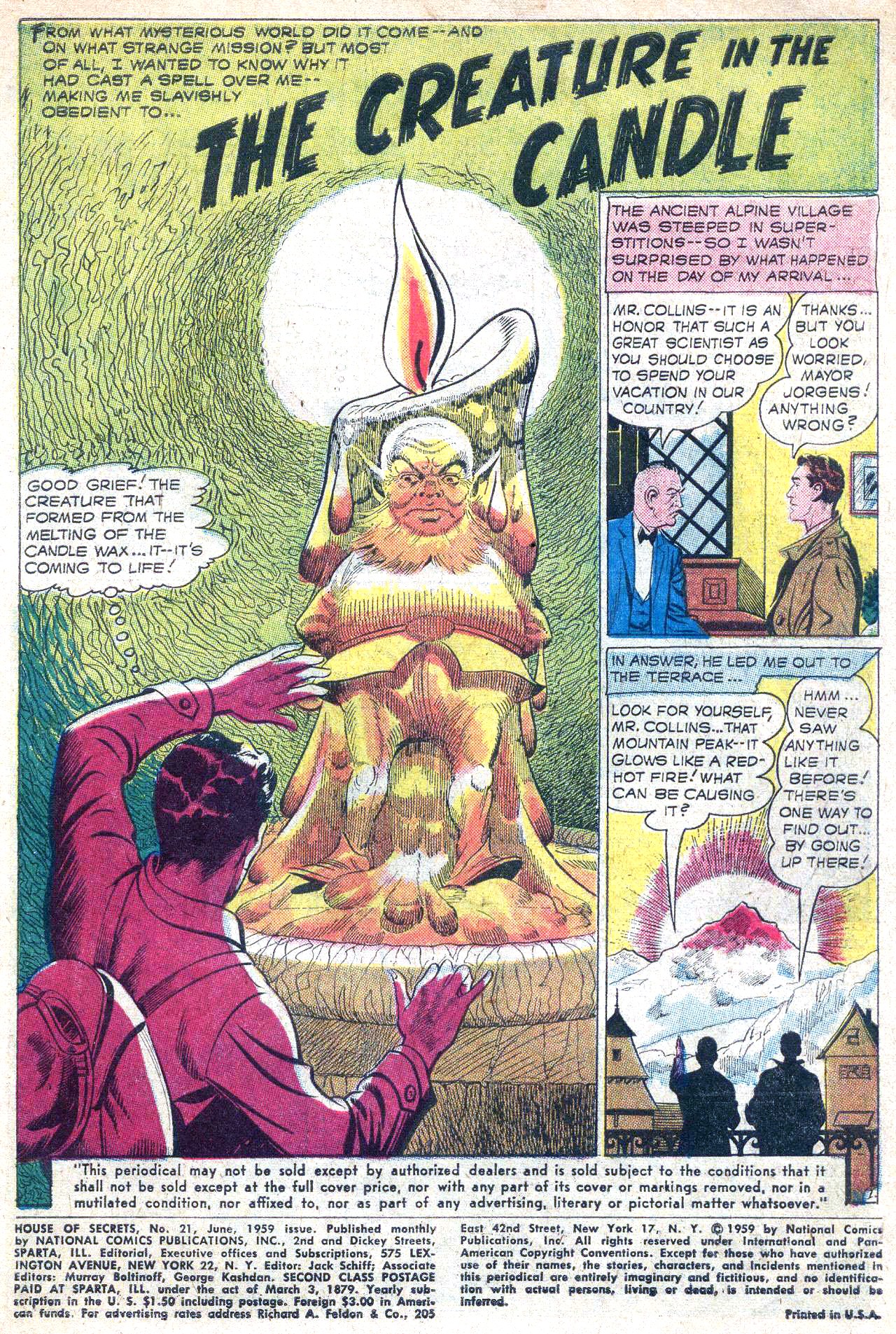 Read online House of Secrets (1956) comic -  Issue #21 - 3