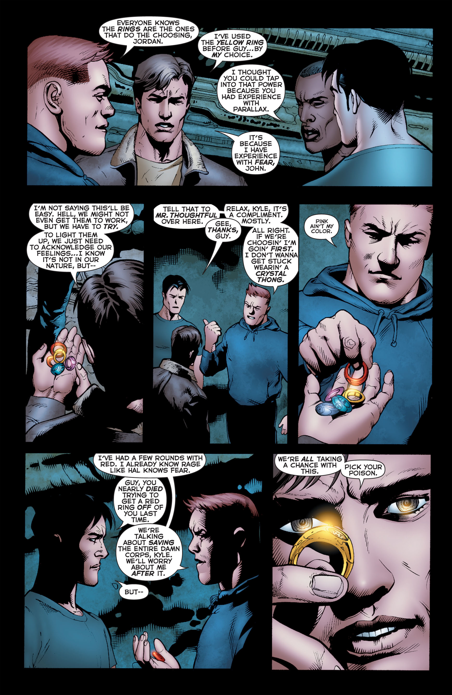 Read online Green Lantern: War of the Green Lanterns (2011) comic -  Issue # TPB - 107
