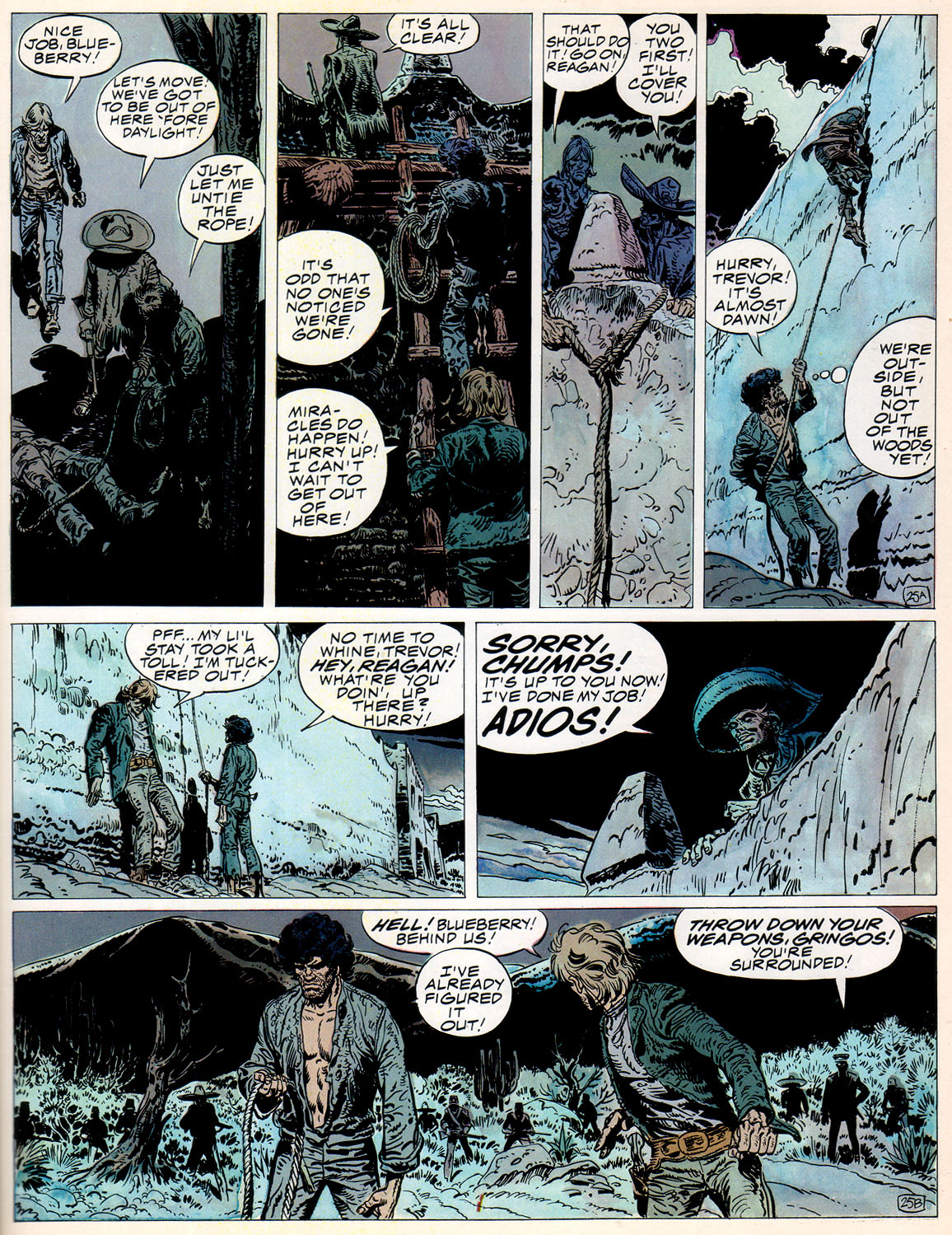 Read online Epic Graphic Novel: Blueberry comic -  Issue #1 - 77