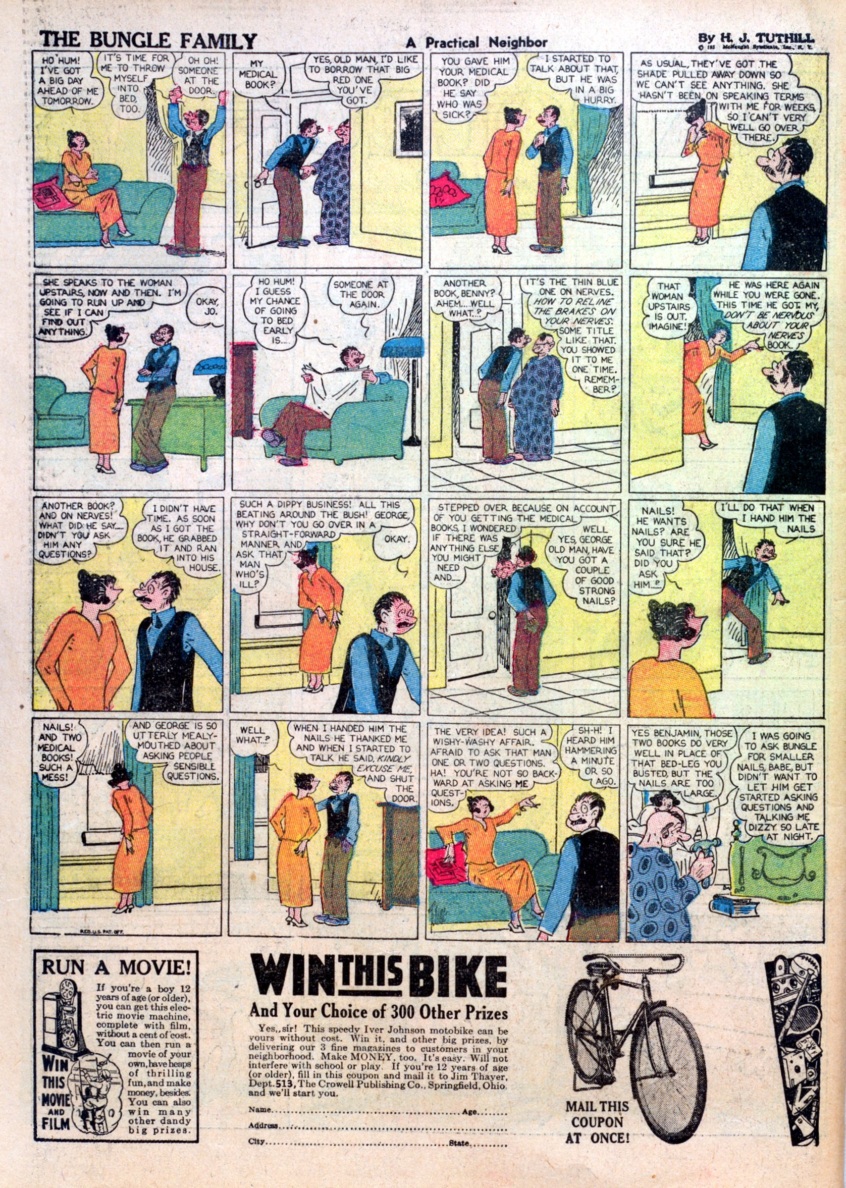 Read online Famous Funnies comic -  Issue #12 - 66