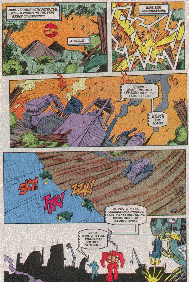 Read online Transformers: Generation 2 comic -  Issue #5 - 6