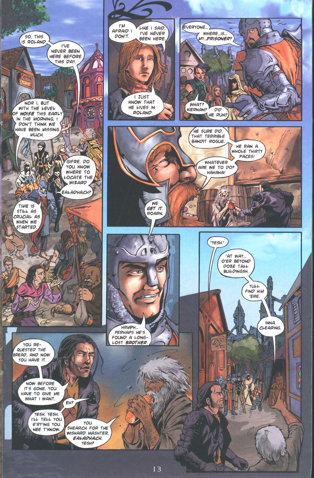 Read online Dungeons And Dragons: In The Shadow Of Dragons comic -  Issue #4 - 13