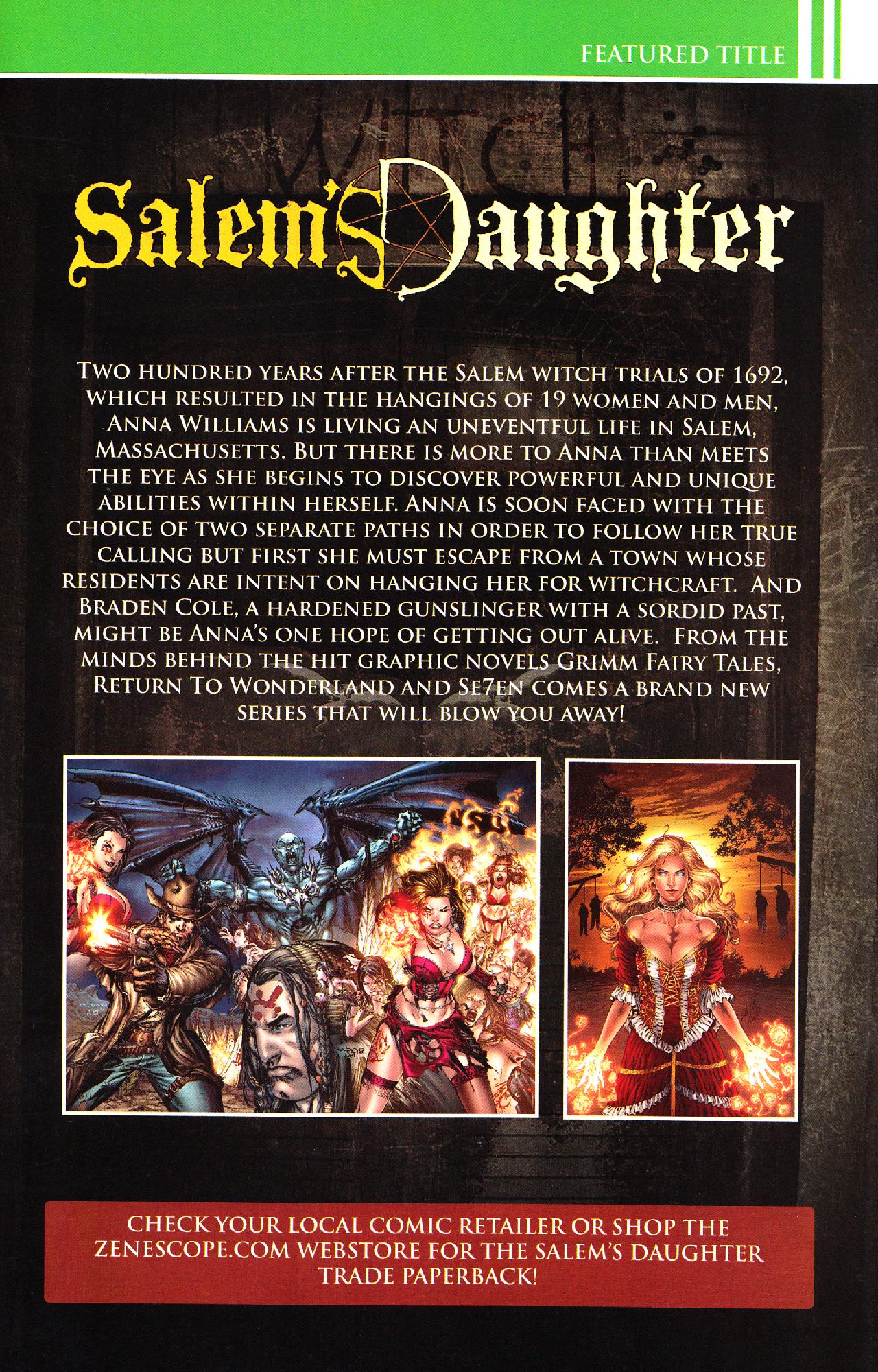 Read online Salem's Daughter: The Haunting comic -  Issue #1 - 27