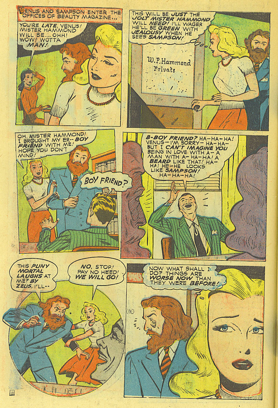 Read online Venus (1948) comic -  Issue #4 - 28