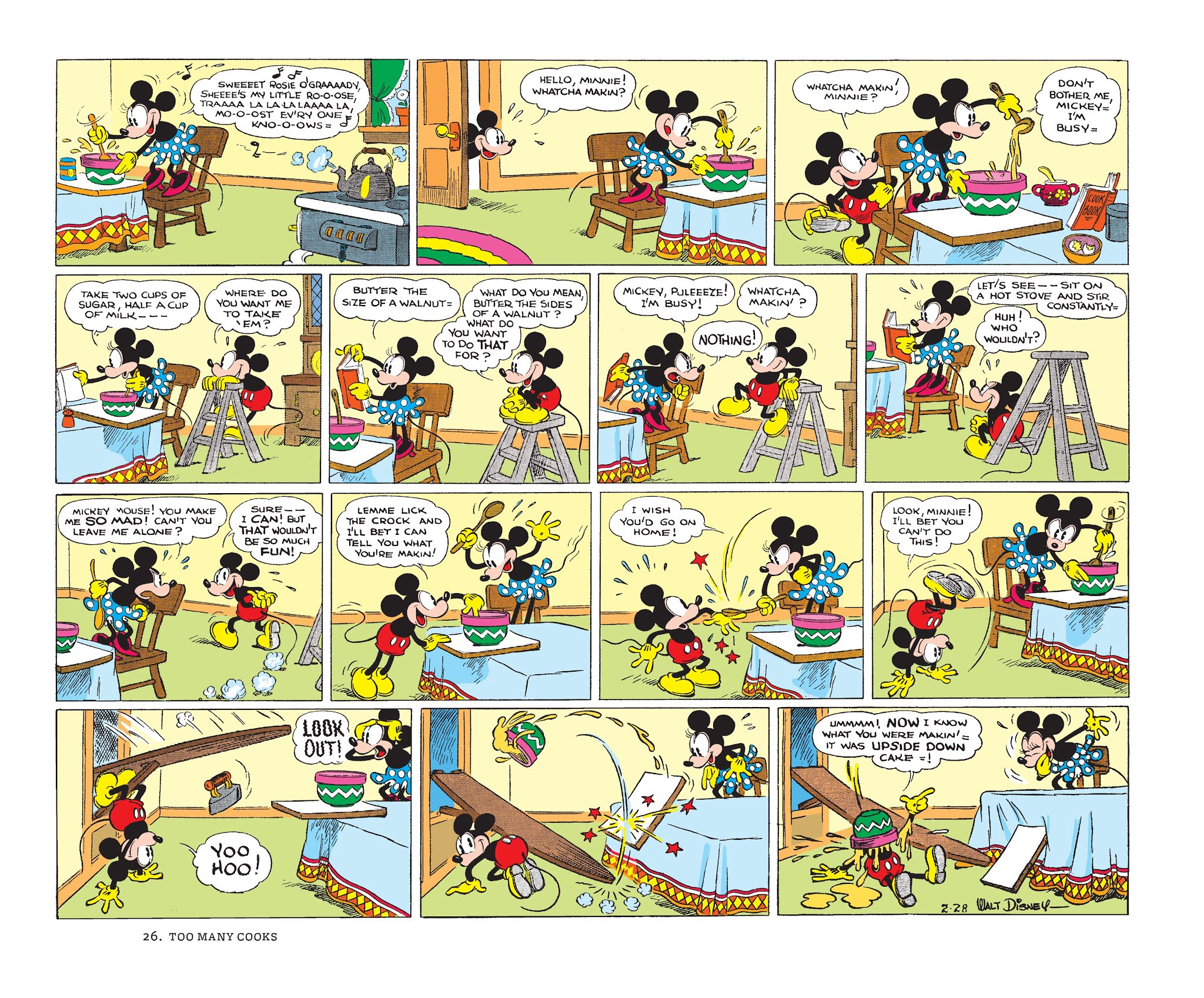 Read online Walt Disney's Mickey Mouse Color Sundays comic -  Issue # TPB 1 (Part 1) - 26
