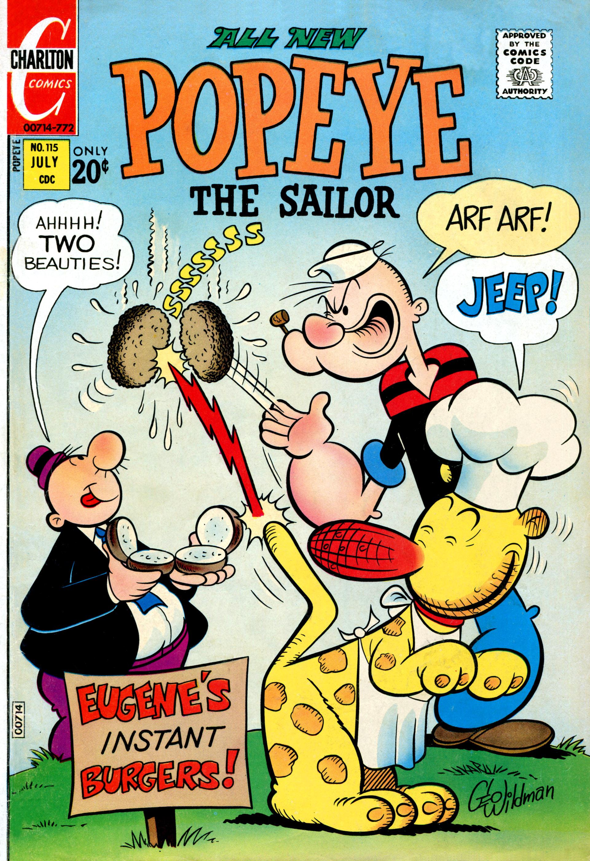 Read online Popeye (1948) comic -  Issue #115 - 1