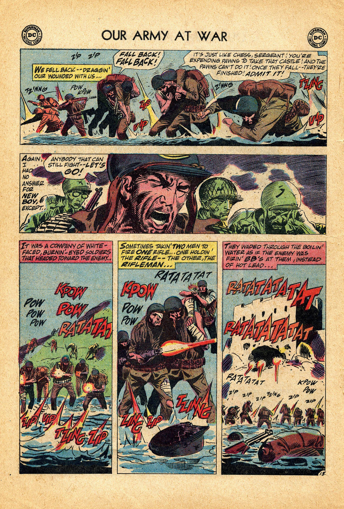 Read online Our Army at War (1952) comic -  Issue #121 - 16