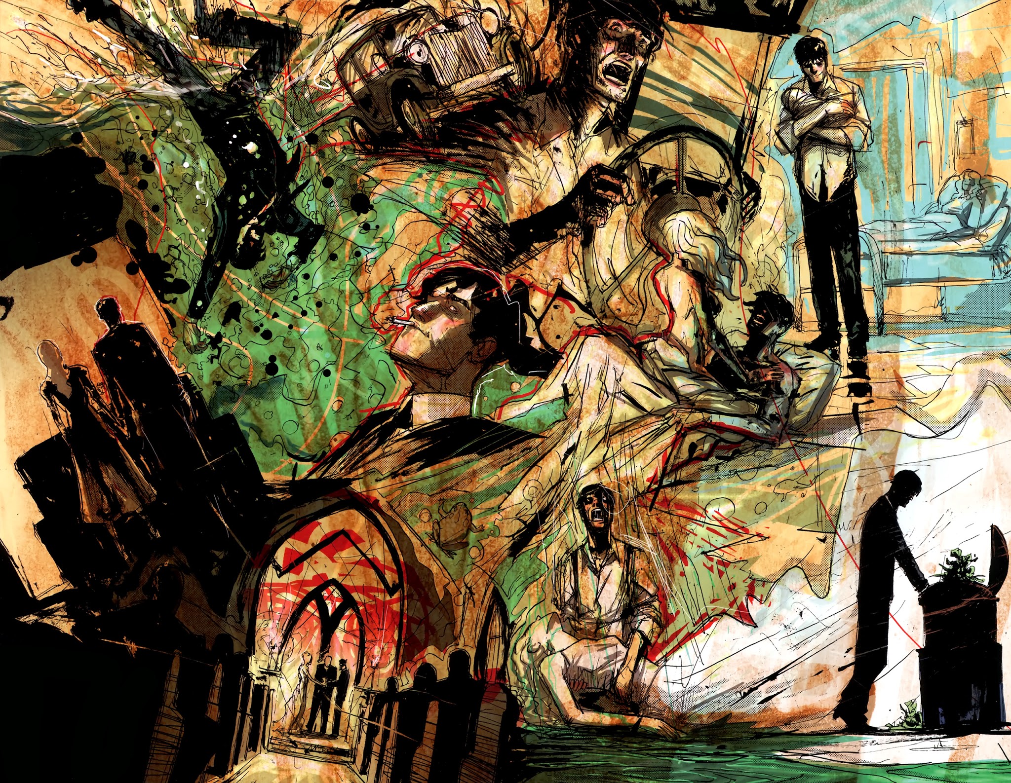 Read online Green Wake comic -  Issue #5 - 16