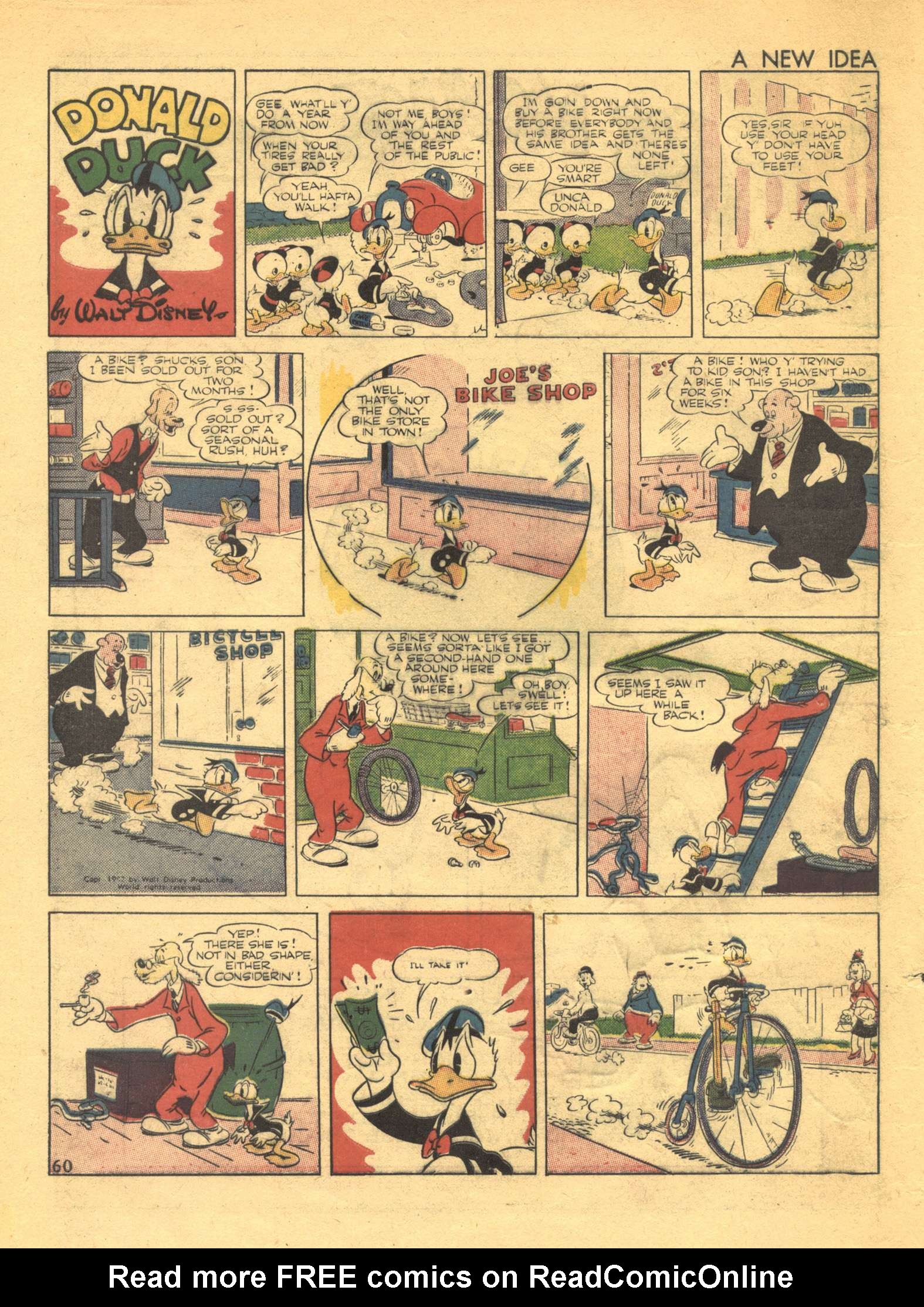 Read online Walt Disney's Comics and Stories comic -  Issue #25 - 63