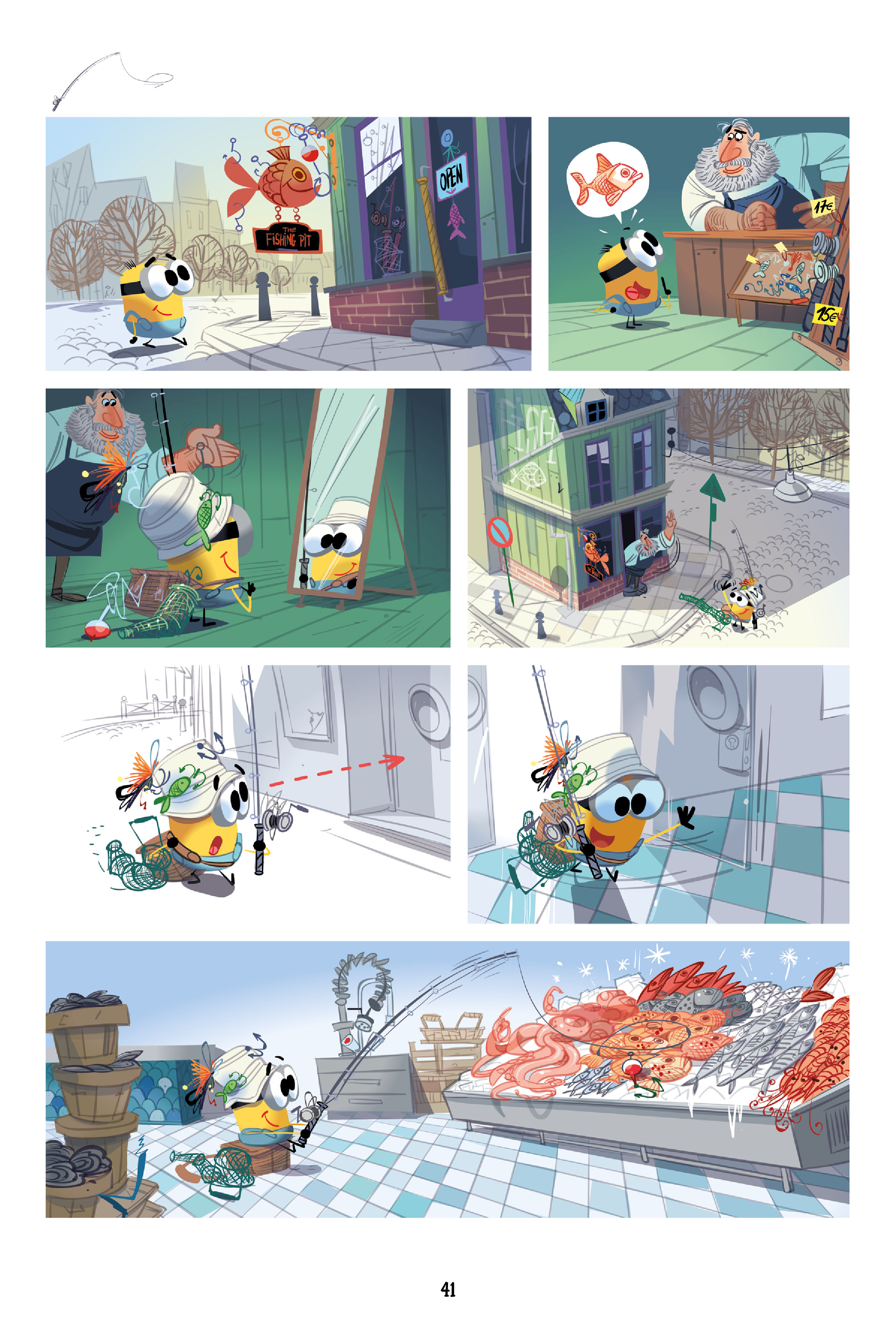 Read online Minions: Super Banana Games! comic -  Issue # Full - 40