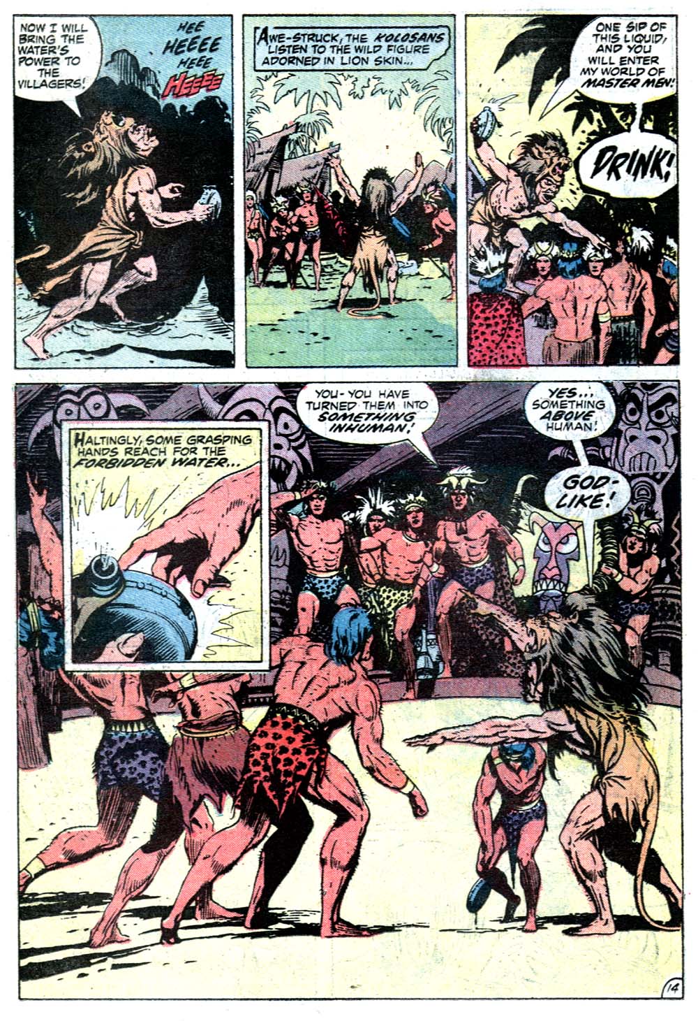 Read online Tarzan (1972) comic -  Issue #211 - 17