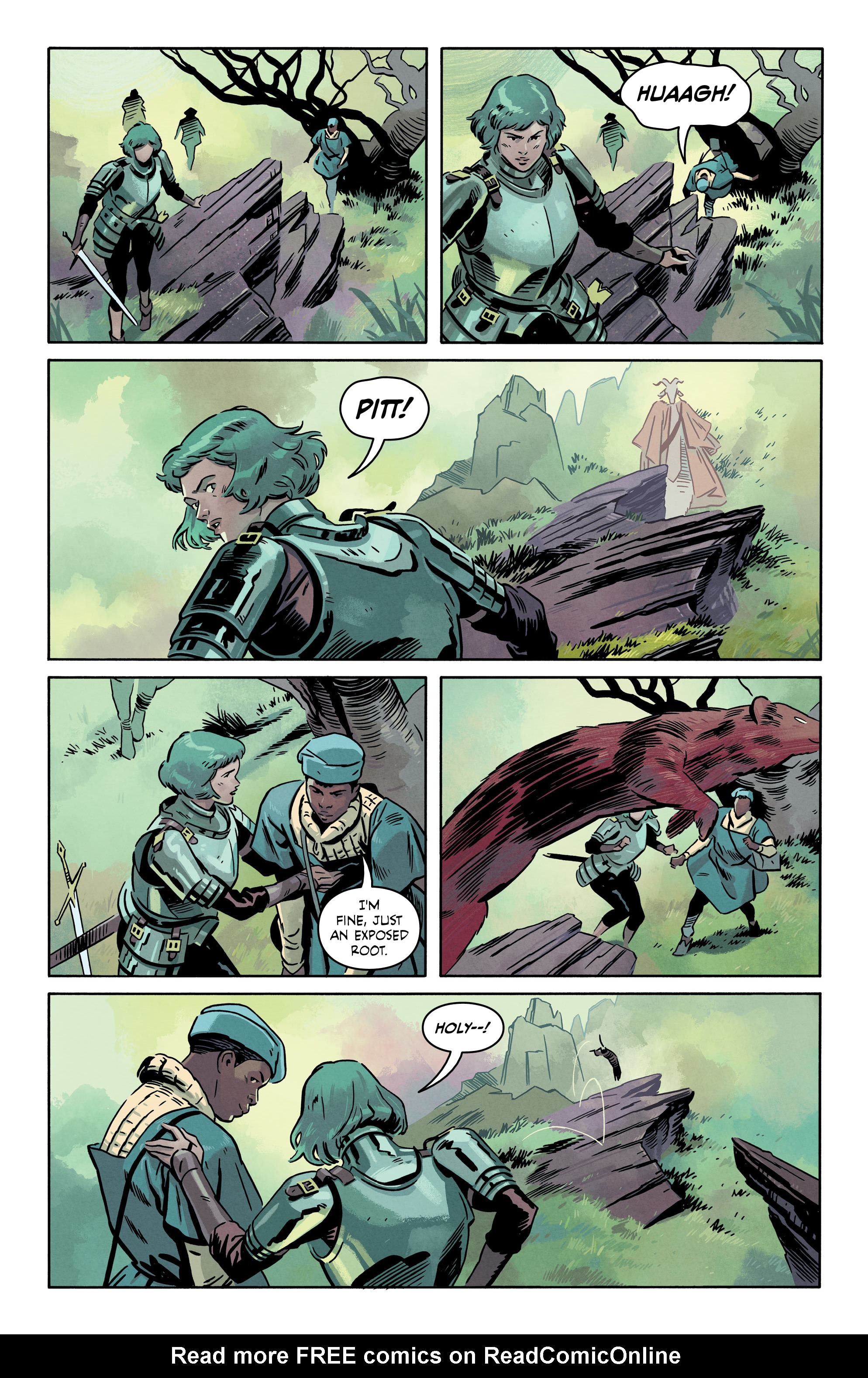 Read online Gospel comic -  Issue #2 - 8