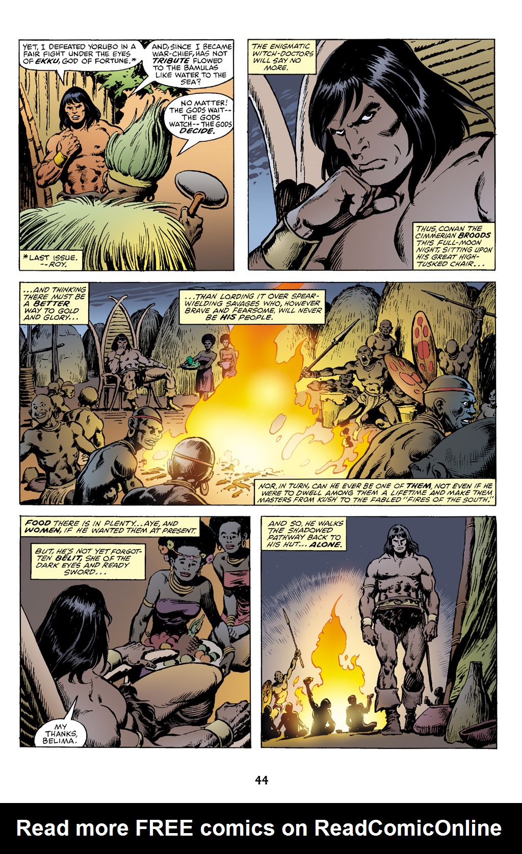 Read online The Chronicles of Conan comic -  Issue # TPB 13 (Part 1) - 45