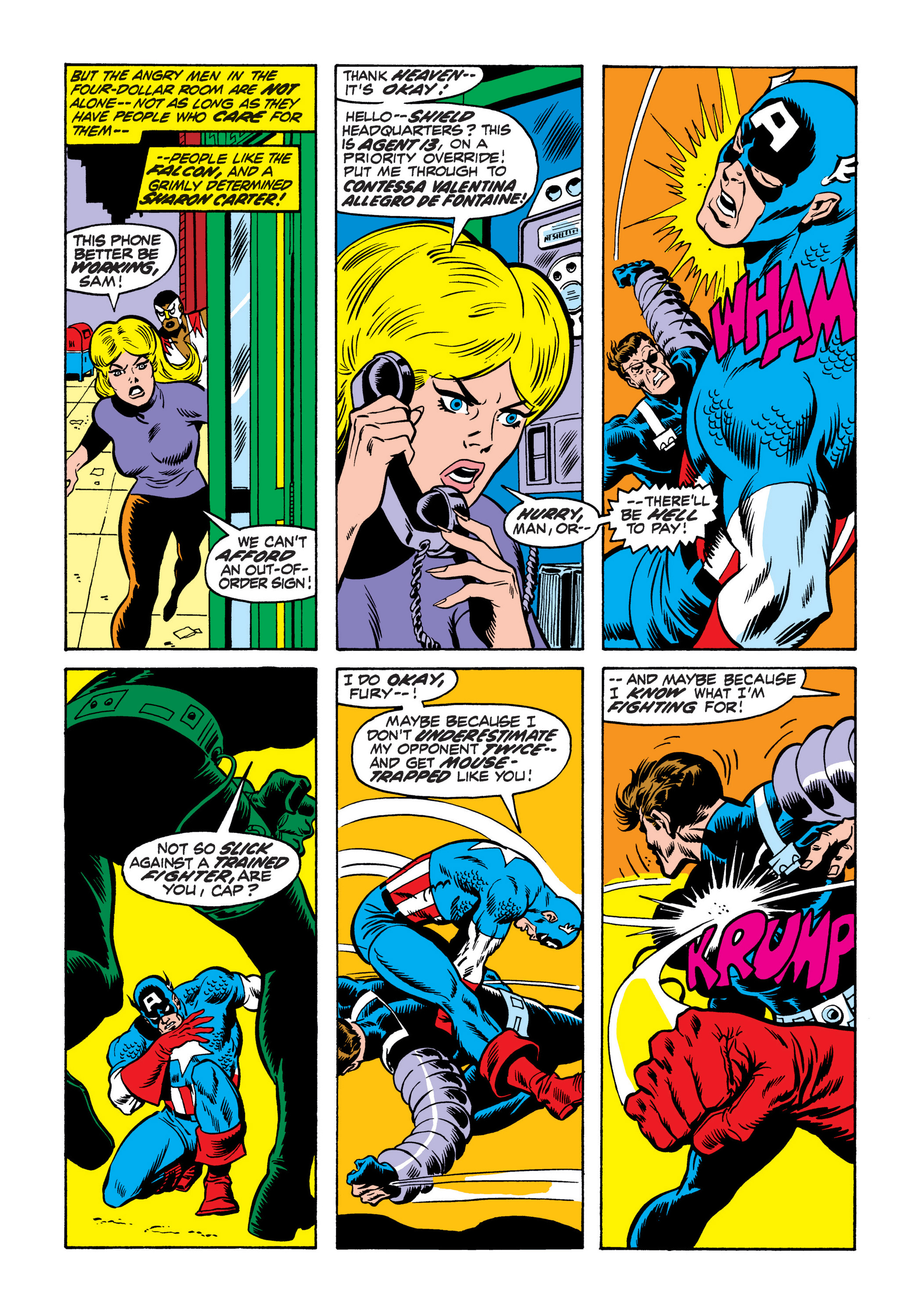 Read online Marvel Masterworks: Captain America comic -  Issue # TPB 7 (Part 2) - 1