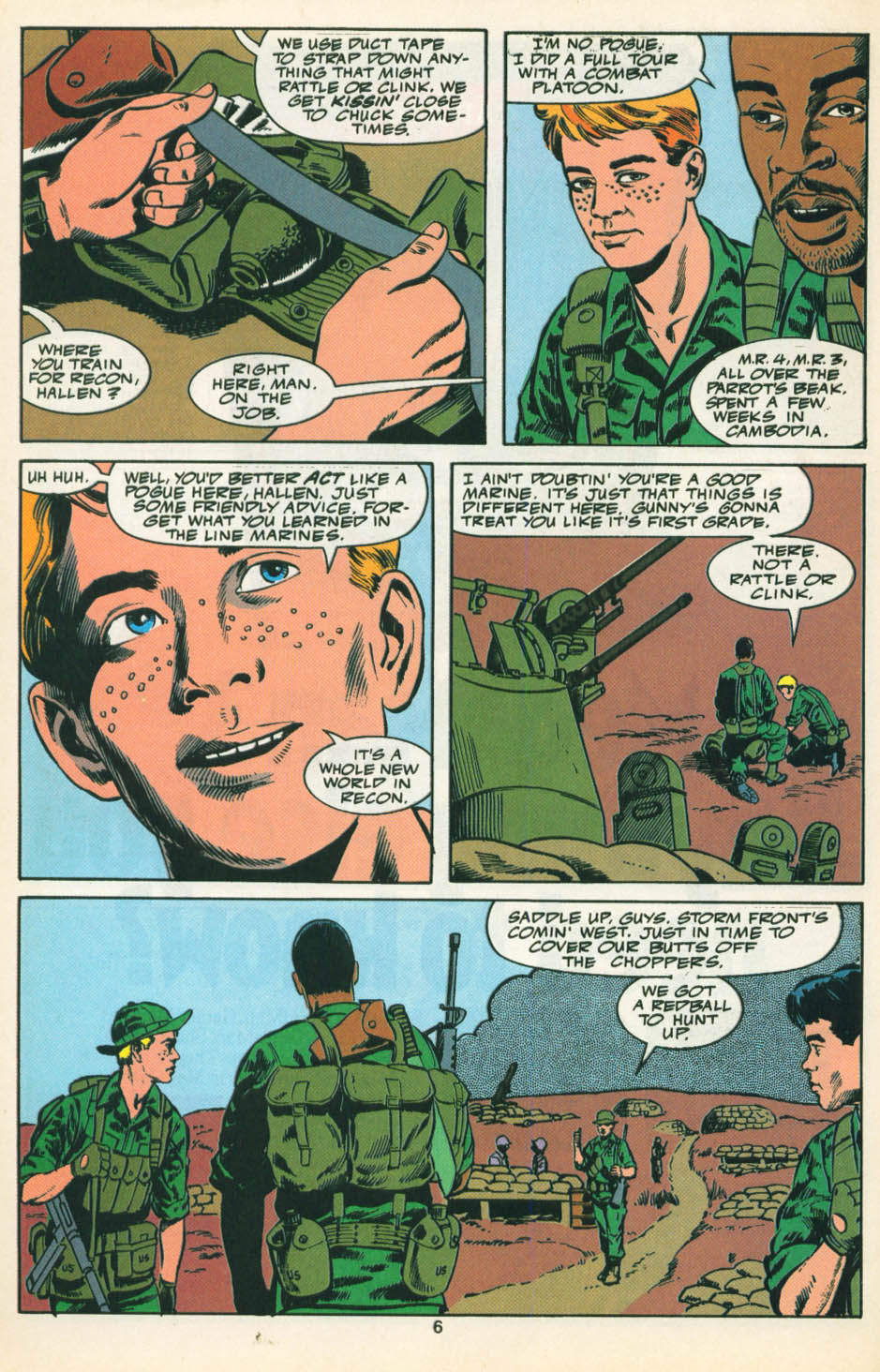 Read online The 'Nam comic -  Issue #55 - 6