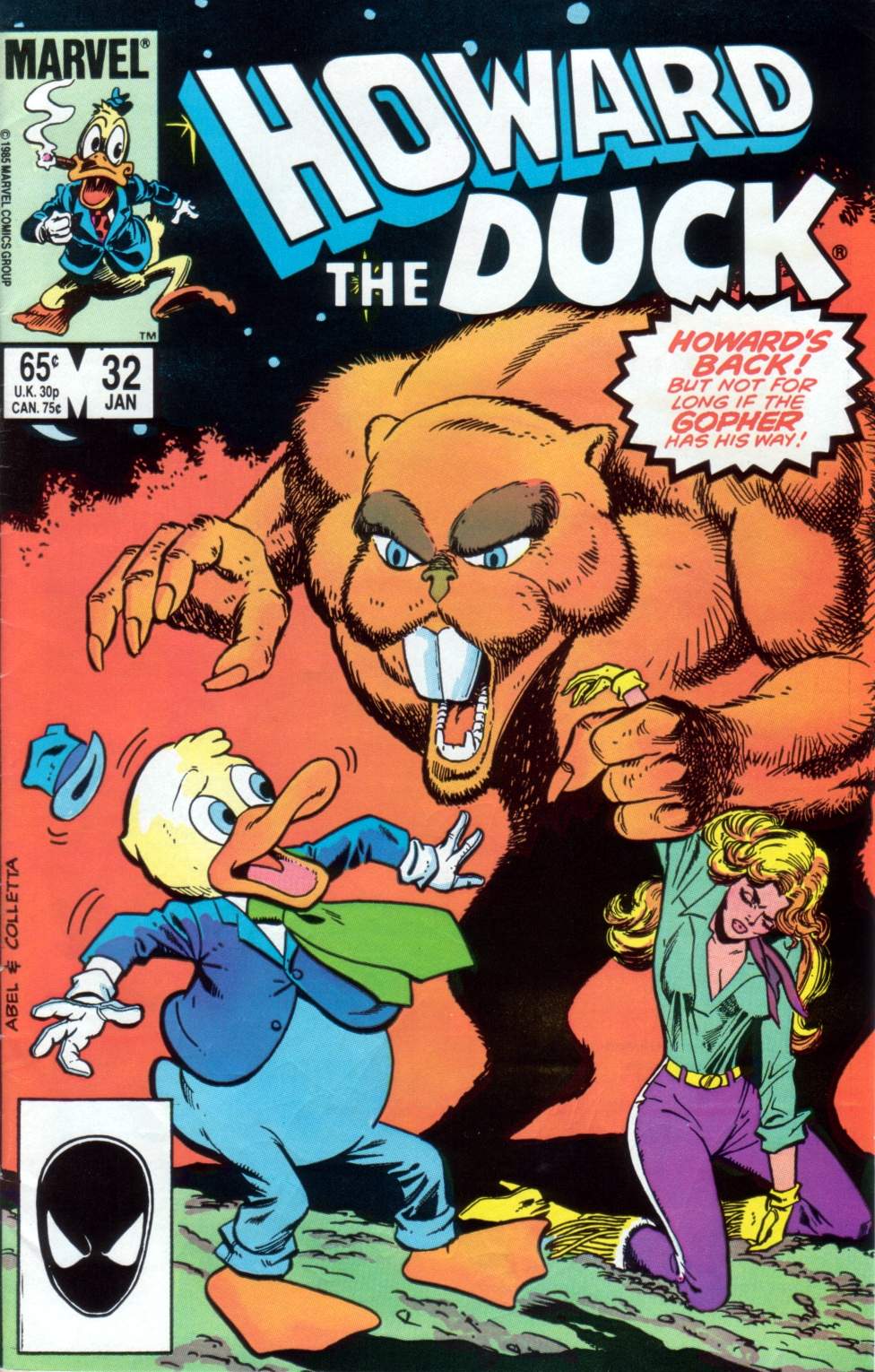 Read online Howard the Duck (1976) comic -  Issue #32 - 1