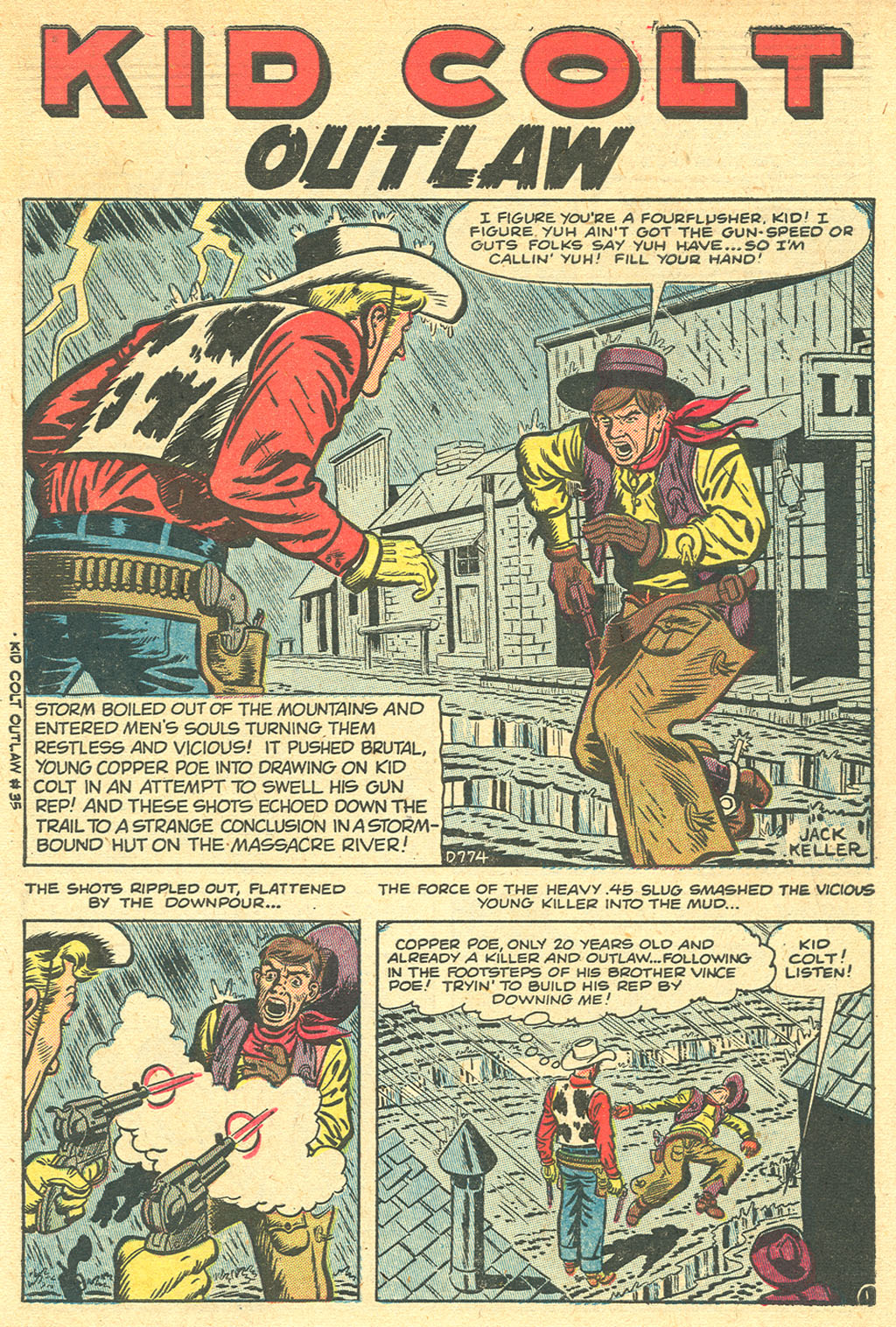 Read online Kid Colt Outlaw comic -  Issue #35 - 3