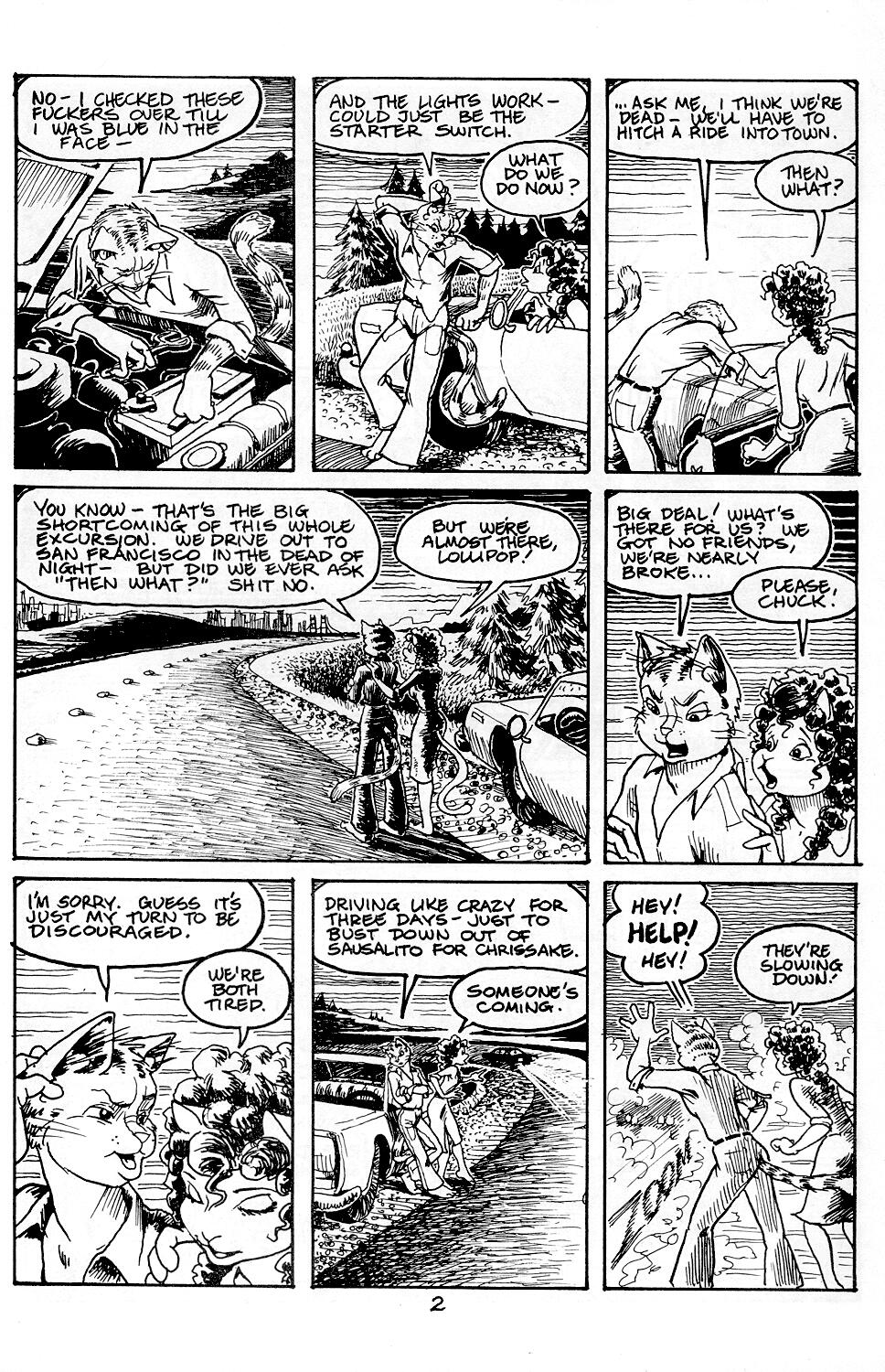 Omaha The Cat Dancer Issue 1 | Read Omaha The Cat Dancer Issue 1 comic