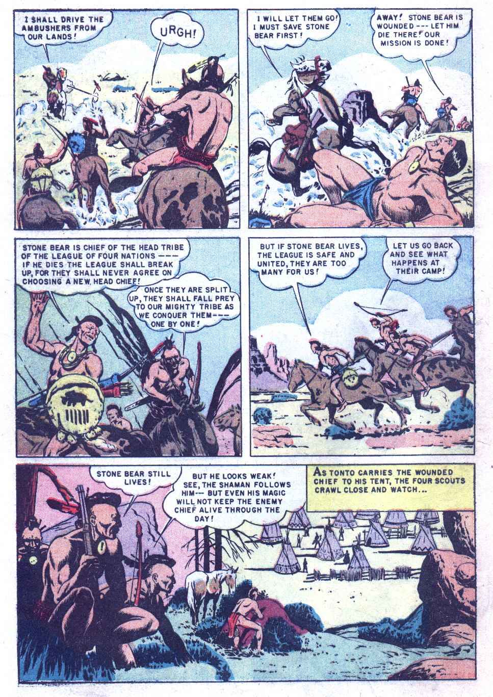 Read online Lone Ranger's Companion Tonto comic -  Issue #2 - 4