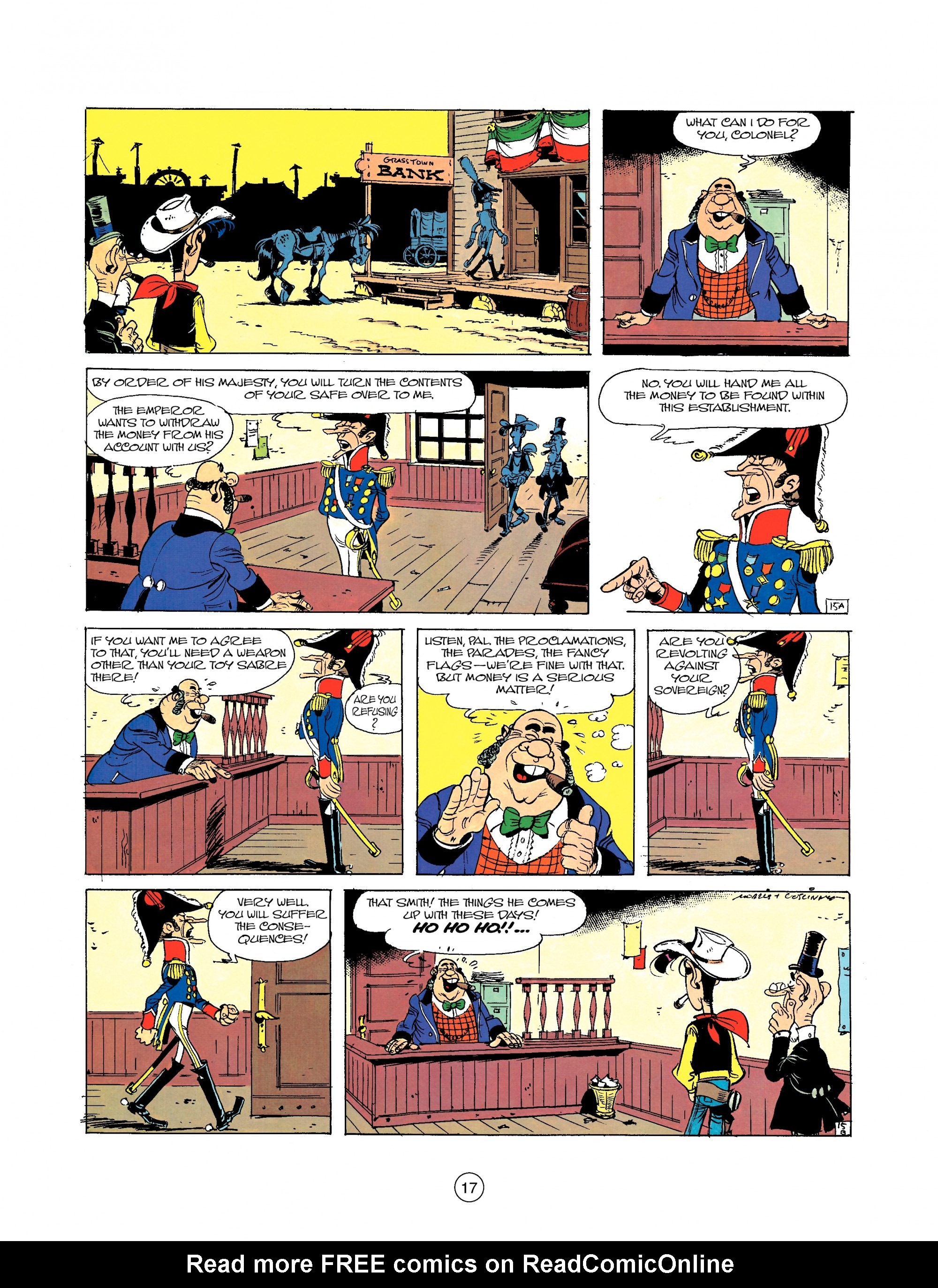 Read online A Lucky Luke Adventure comic -  Issue #22 - 17