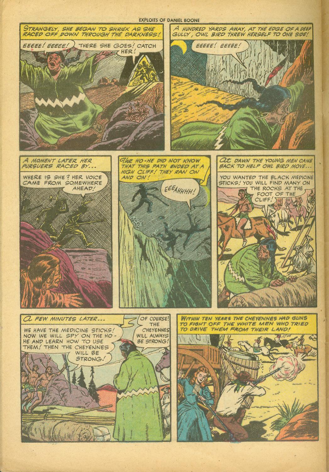 Read online Exploits of Daniel Boone comic -  Issue #1 - 32