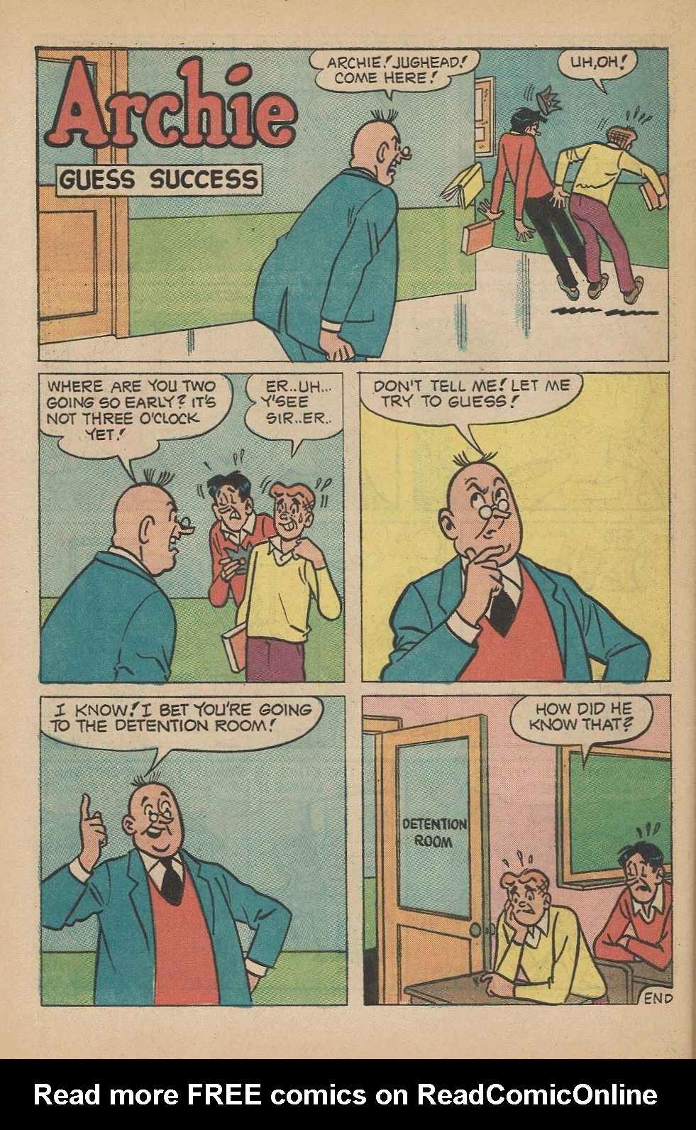 Read online Archie's Joke Book Magazine comic -  Issue #174 - 31