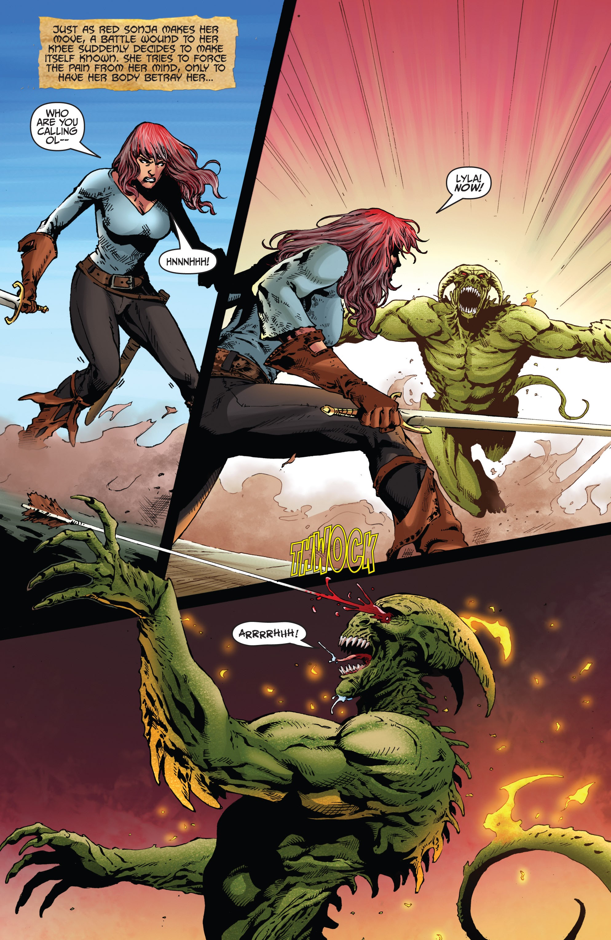 Read online Red Sonja: Vulture's Circle comic -  Issue #1 - 22