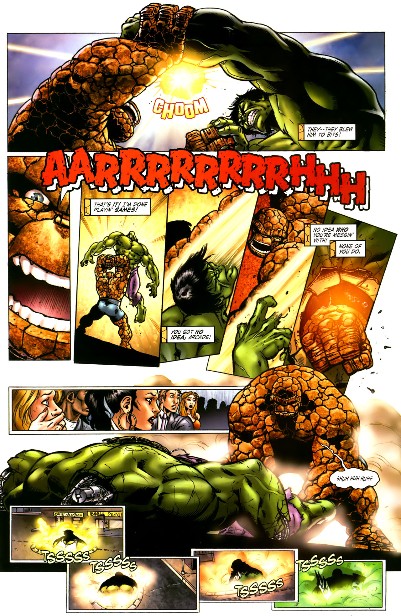 Read online The Thing (2006) comic -  Issue #2 - 23