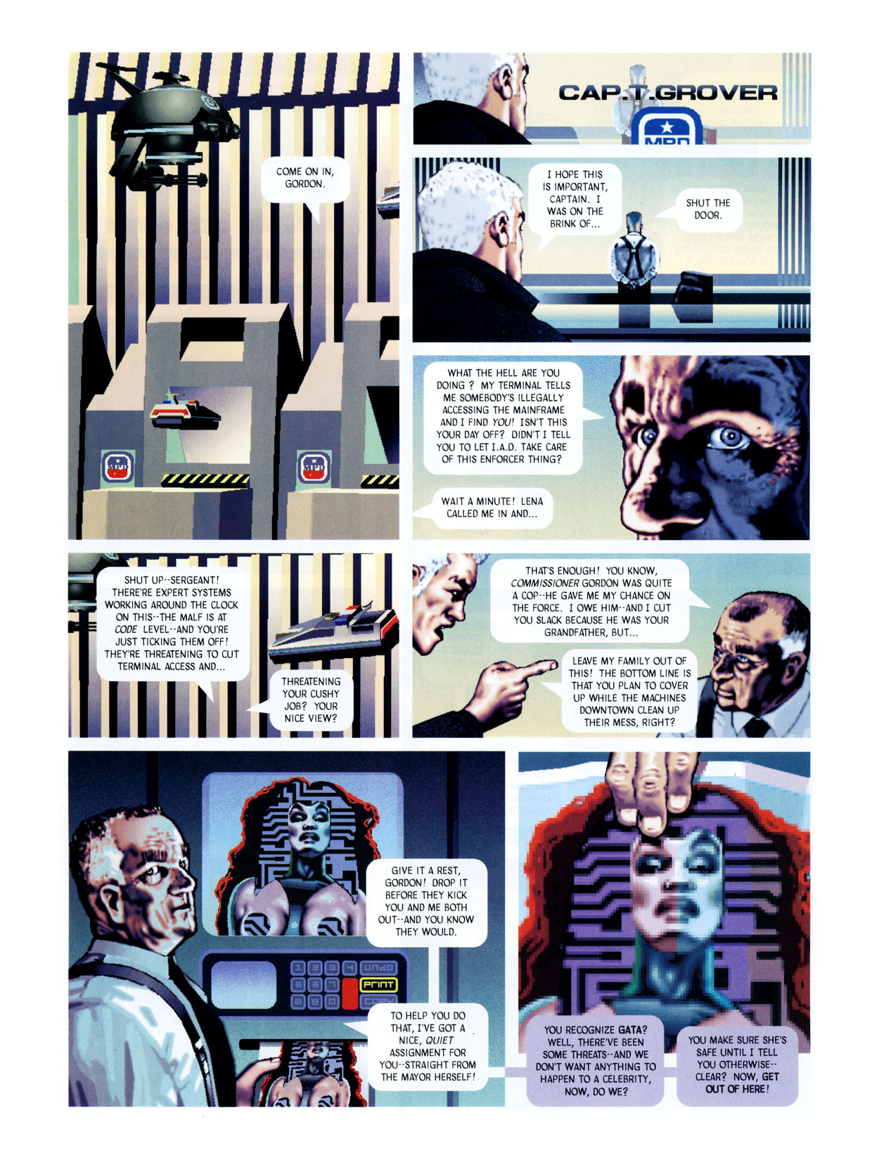 Read online Batman: Digital Justice comic -  Issue # TPB - 27