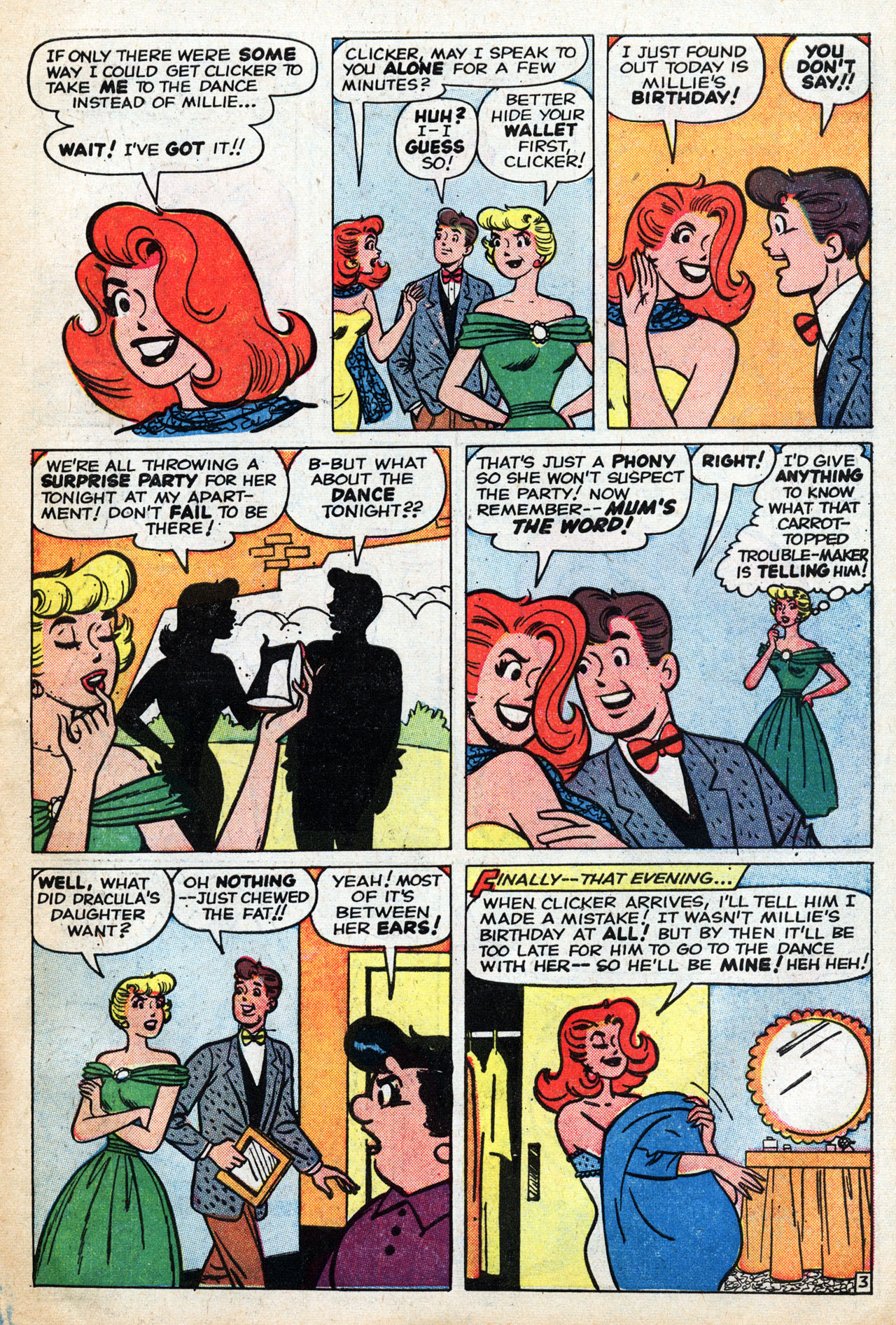 Read online A Date with Millie (1959) comic -  Issue #5 - 31