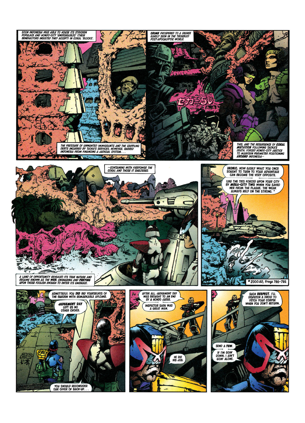 Read online Judge Dredd: The Complete Case Files comic -  Issue # TPB 26 - 175