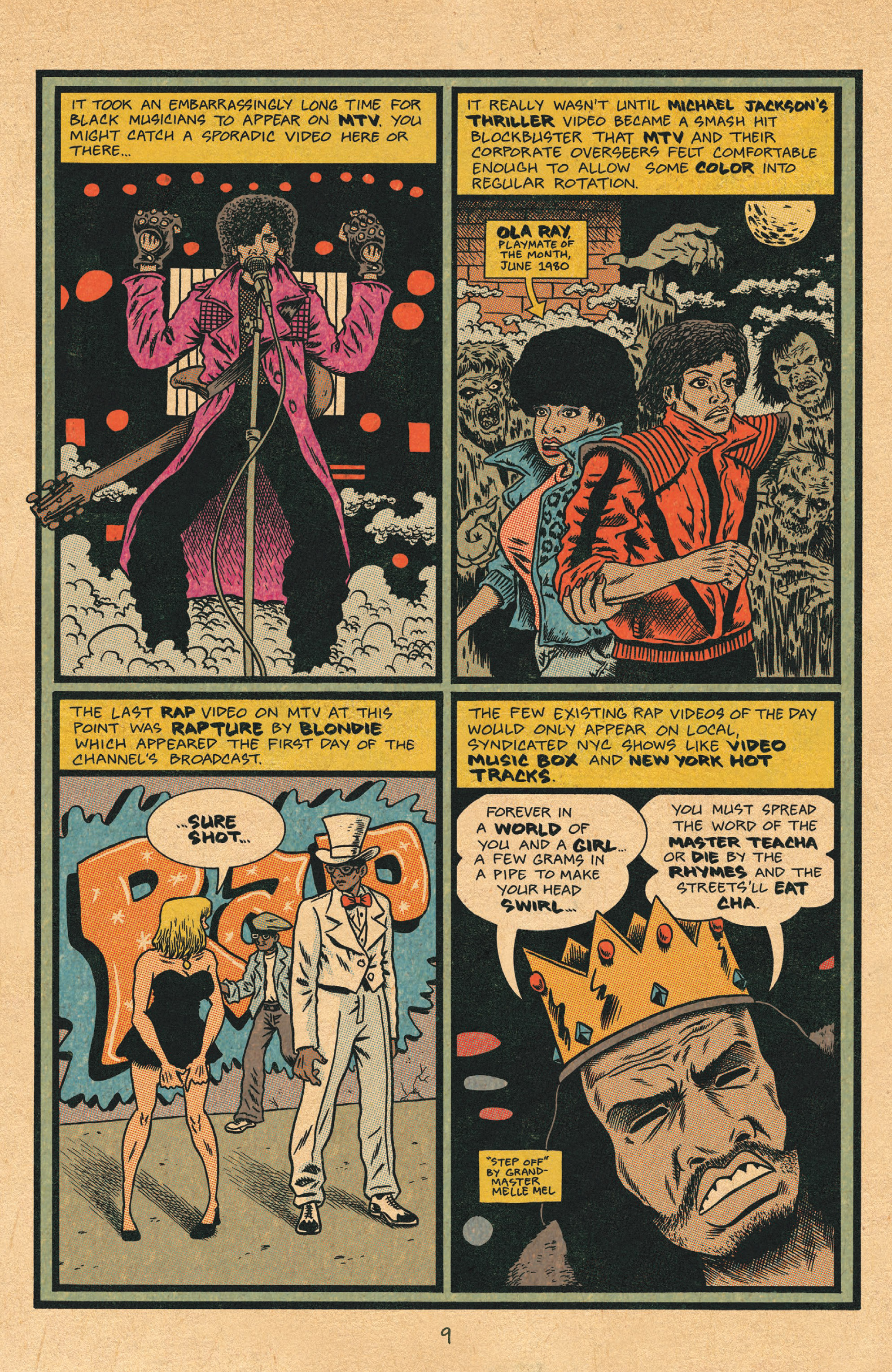 Read online Hip Hop Family Tree (2015) comic -  Issue #11 - 10
