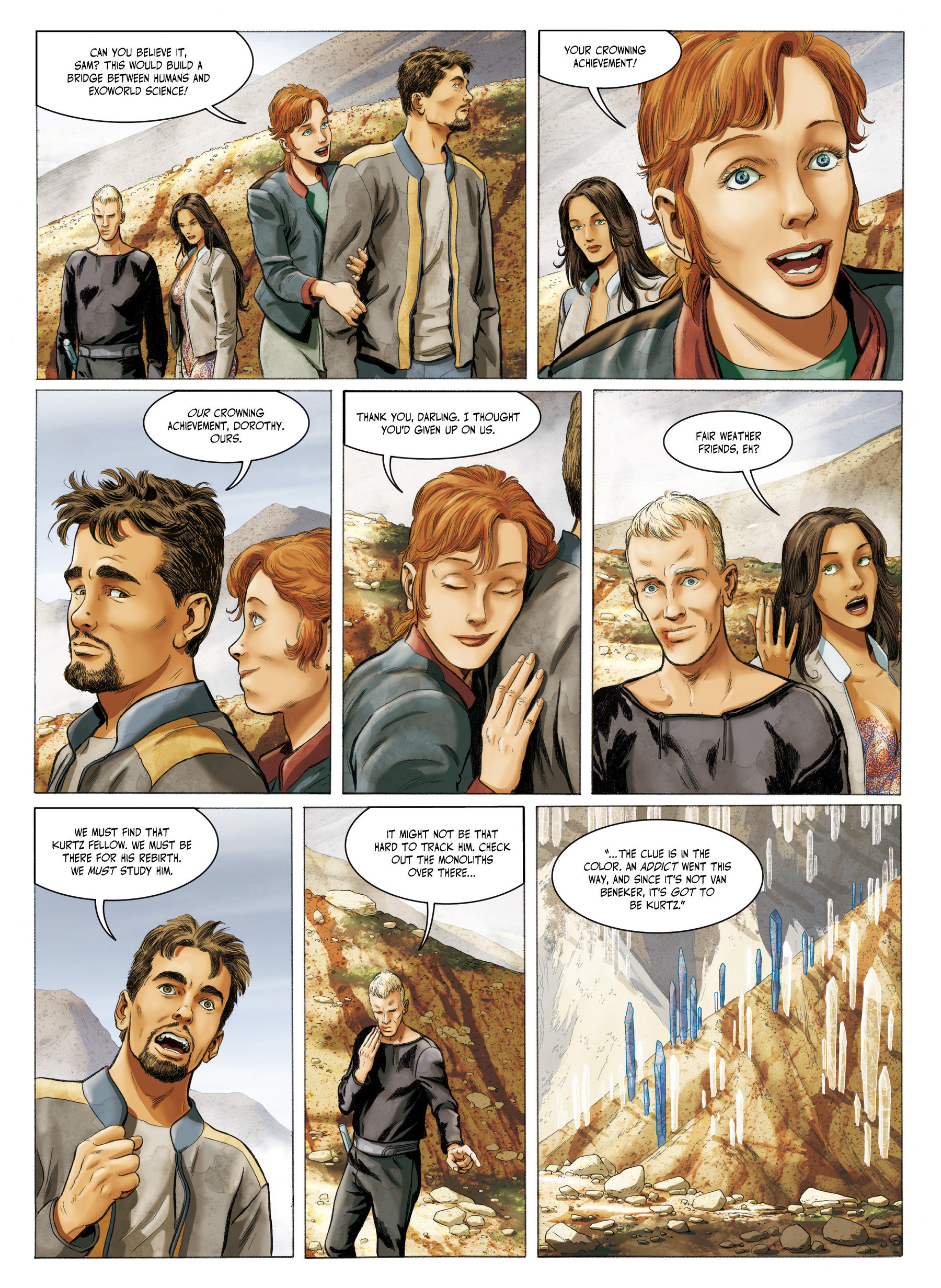 Read online Robert Silverberg's COLONIES comic -  Issue #2 - 22