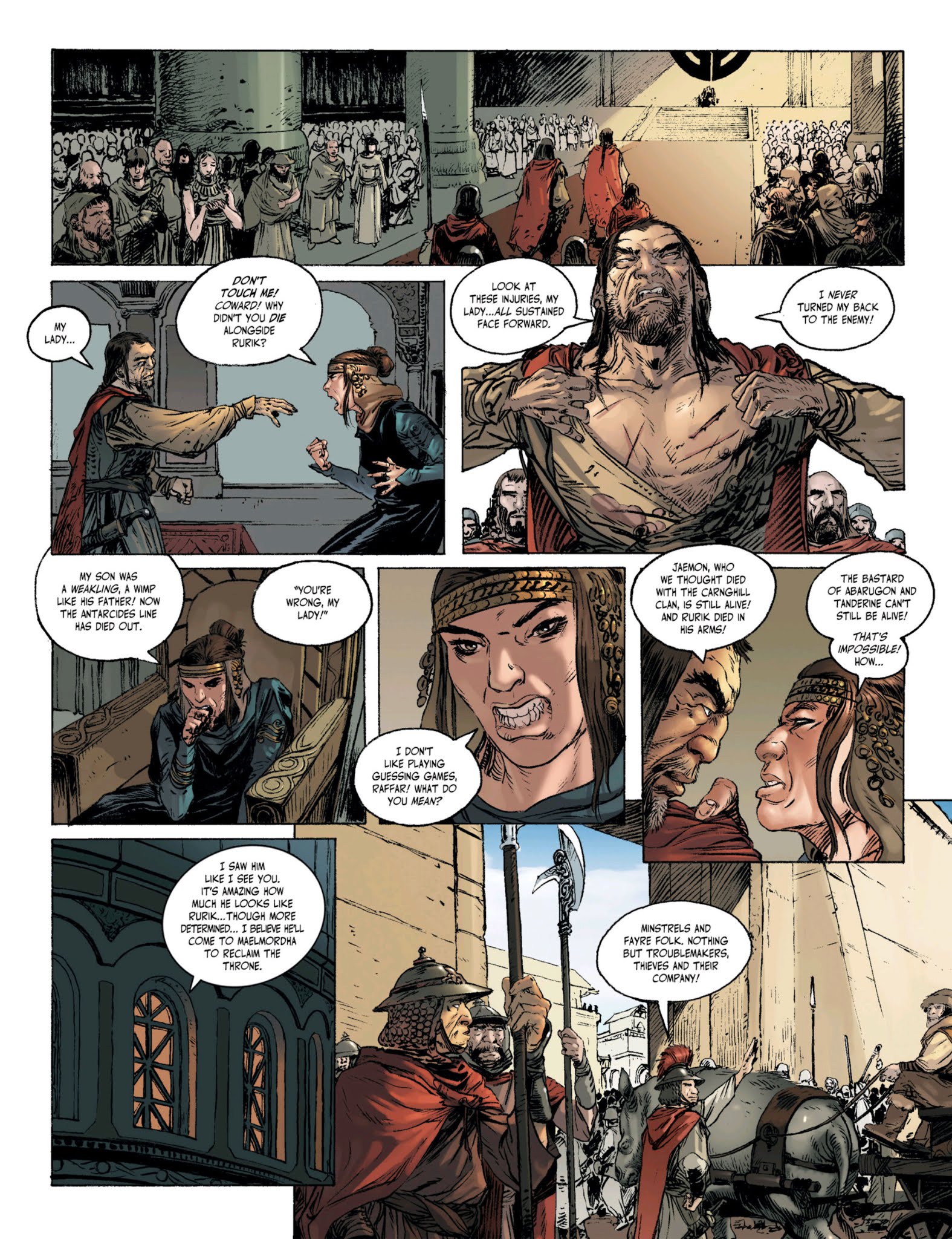 Read online Throne of Ice comic -  Issue #2 - 39