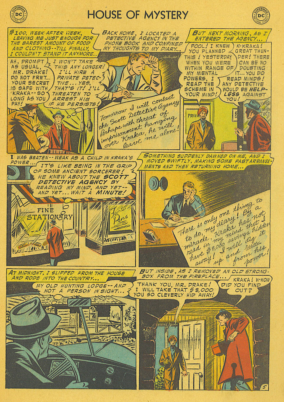 Read online House of Mystery (1951) comic -  Issue #43 - 7